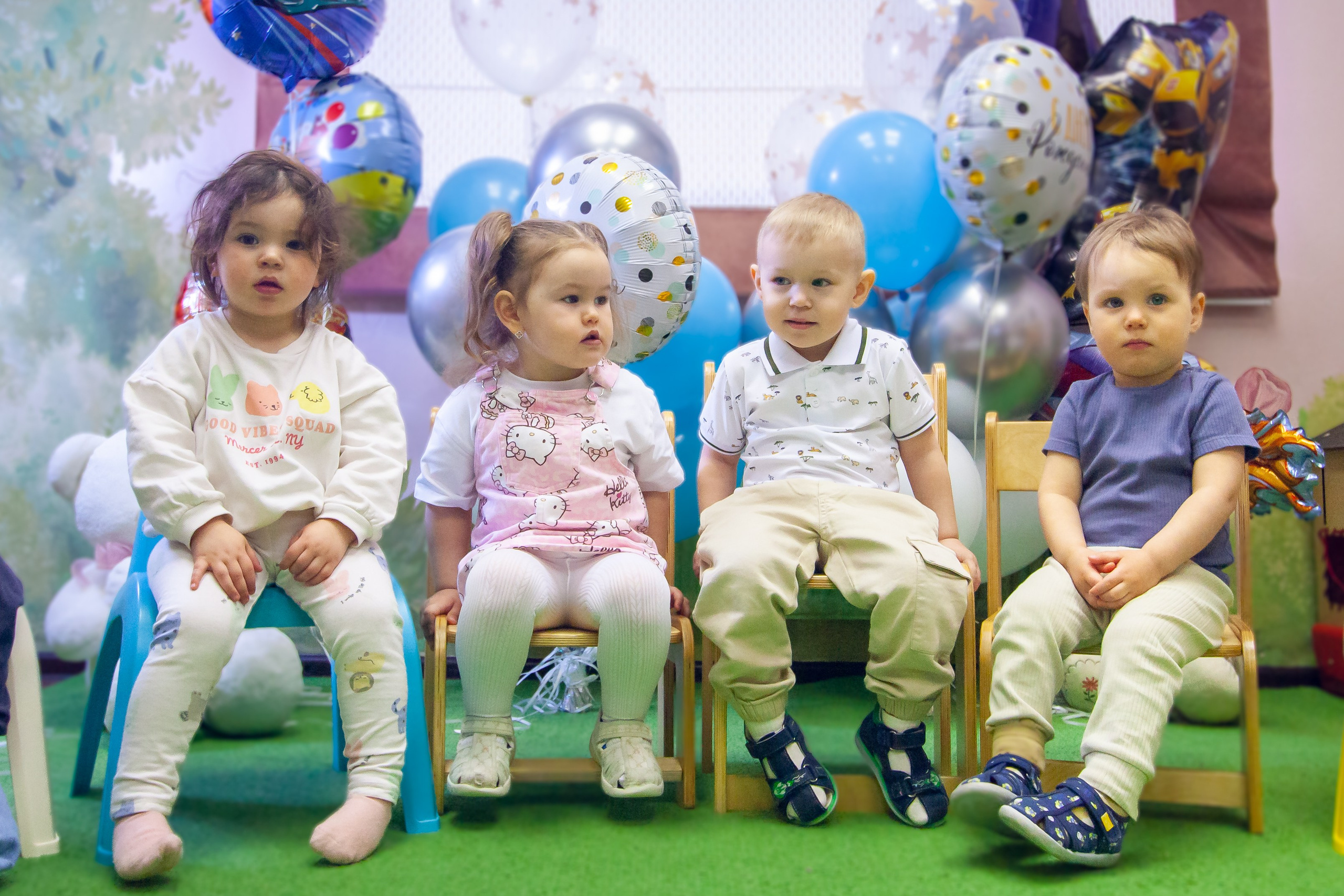 Детский день рождения в детском саду. Фотограф Екатеринбург