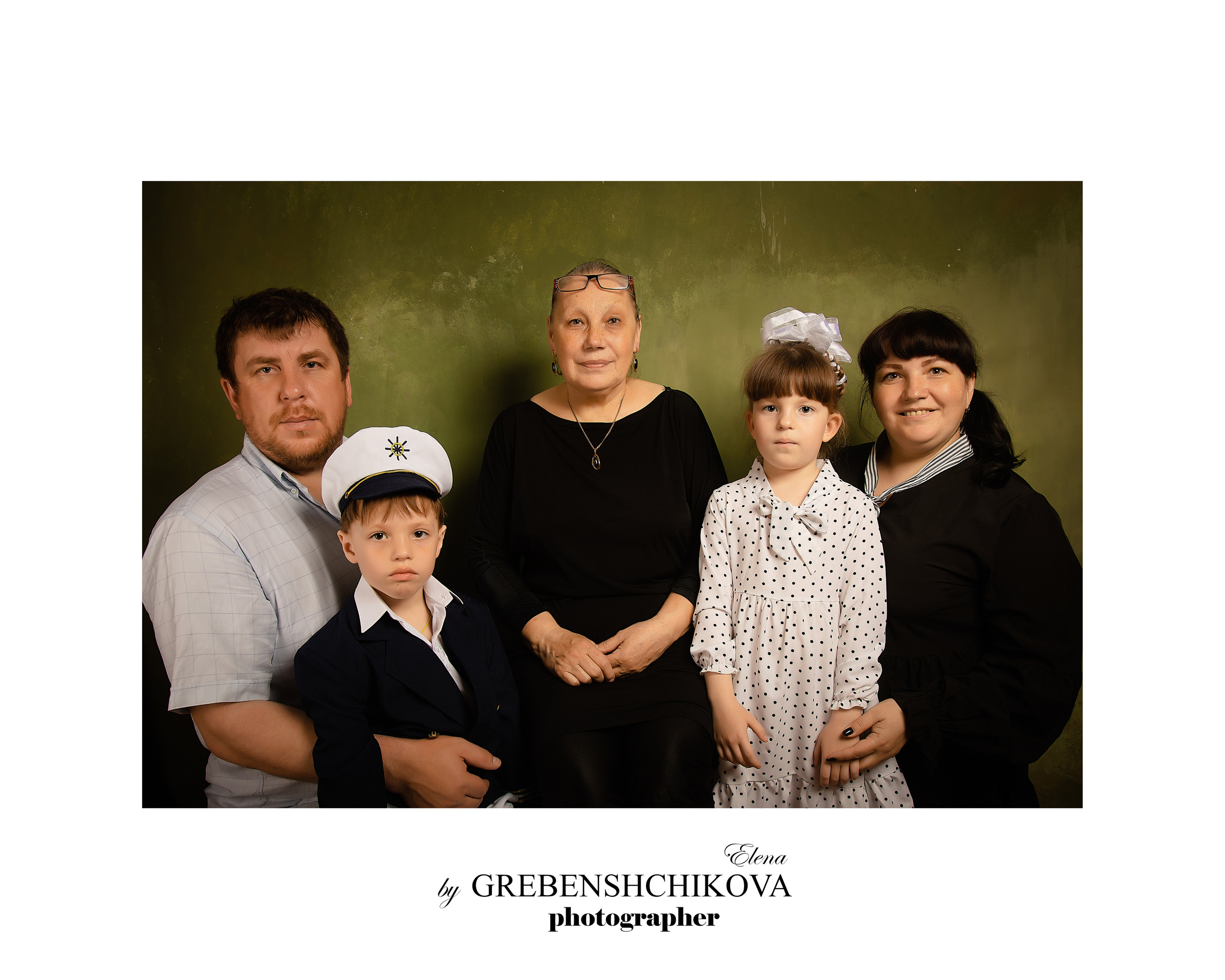 Классический портрет. Семейный и детский фотограф г. Москва