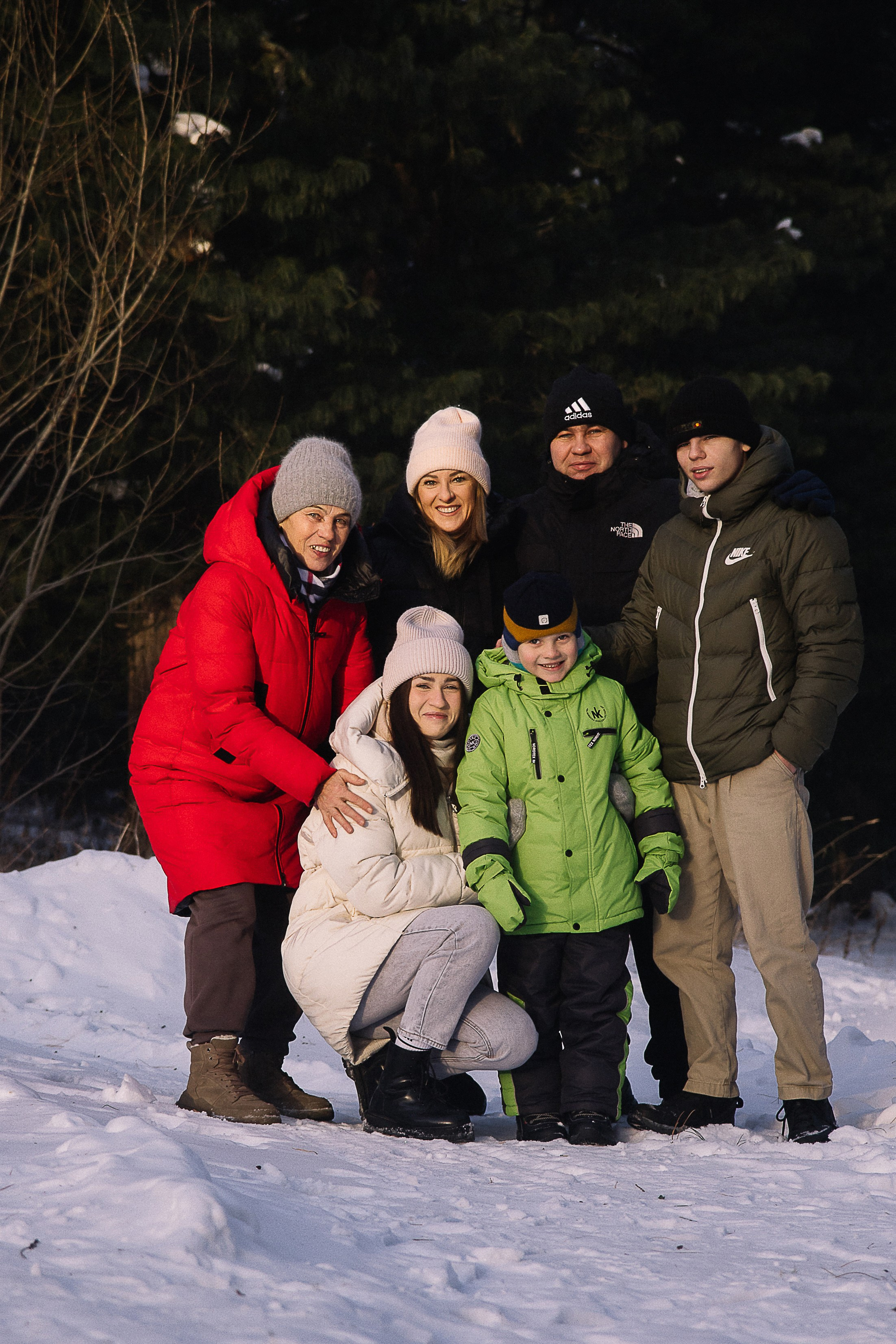 Семейная прогулочная фотосессия. Семейный фотограф в Томске Максимова Екатерина