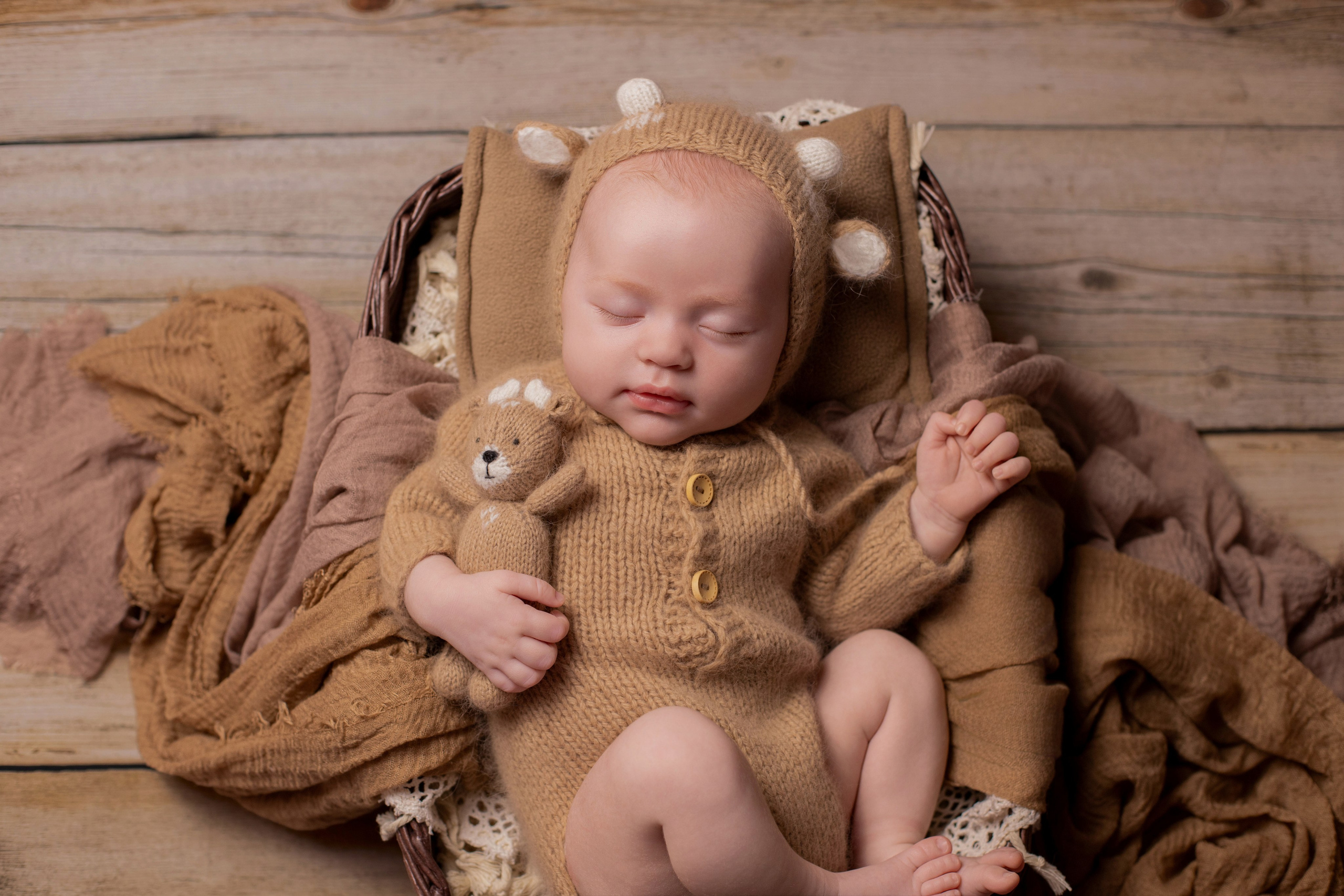 Newborn — Девочки. Фотограф новорожденных в Москве Кристина Ткач