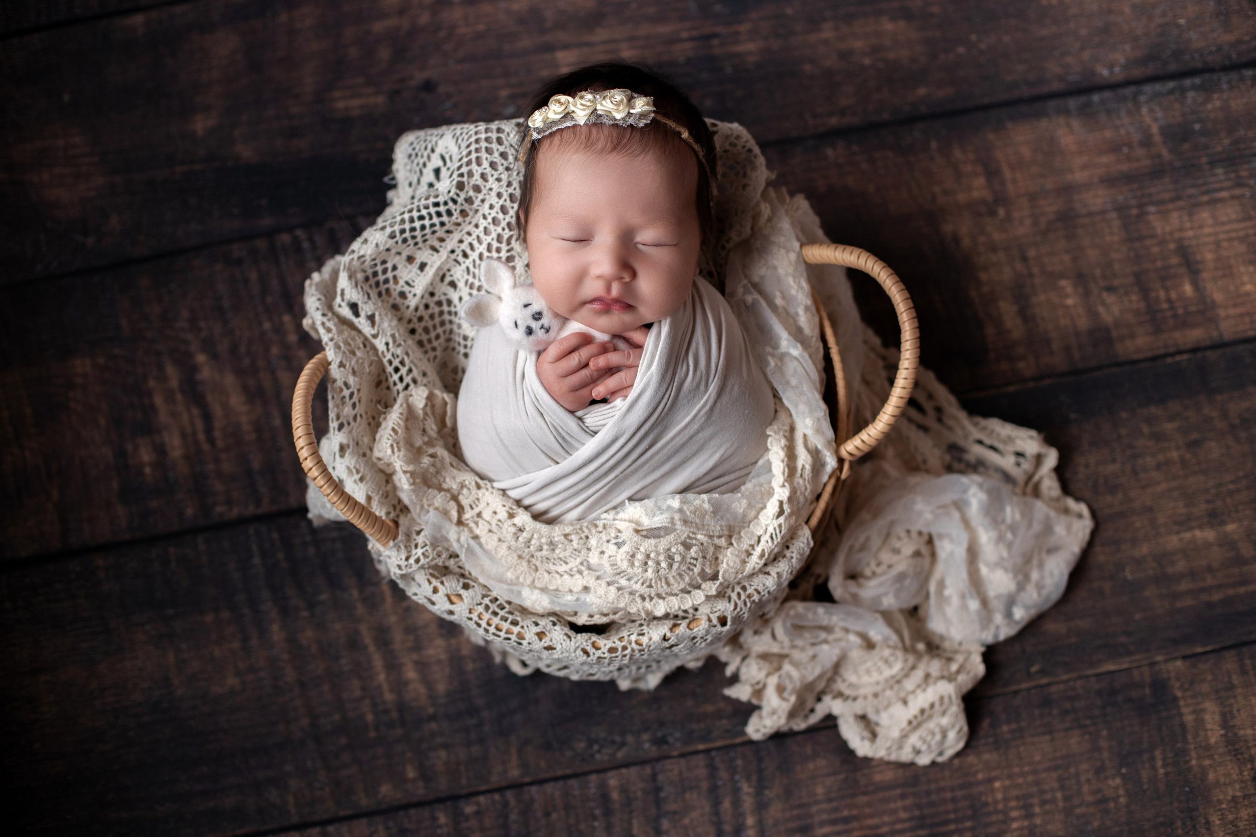 Newborn — Девочки. Фотограф новорожденных в Москве Кристина Ткач