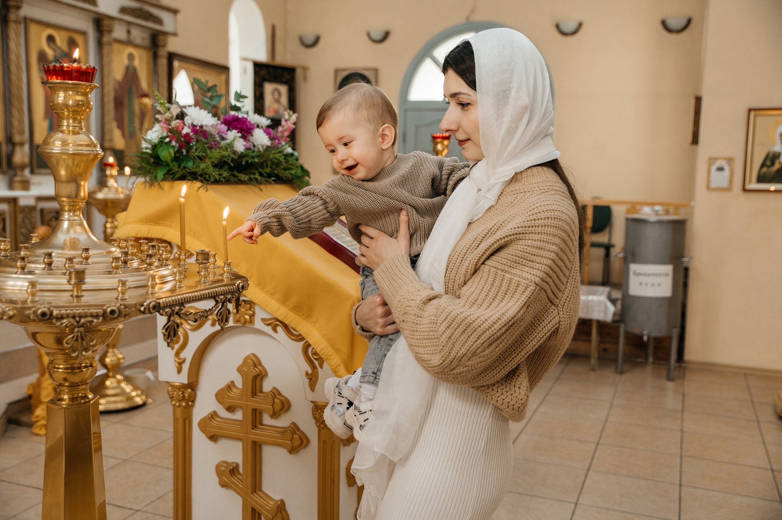Крещение Алексея. Свадебный и семейный фотограф Кореновск/Краснодар