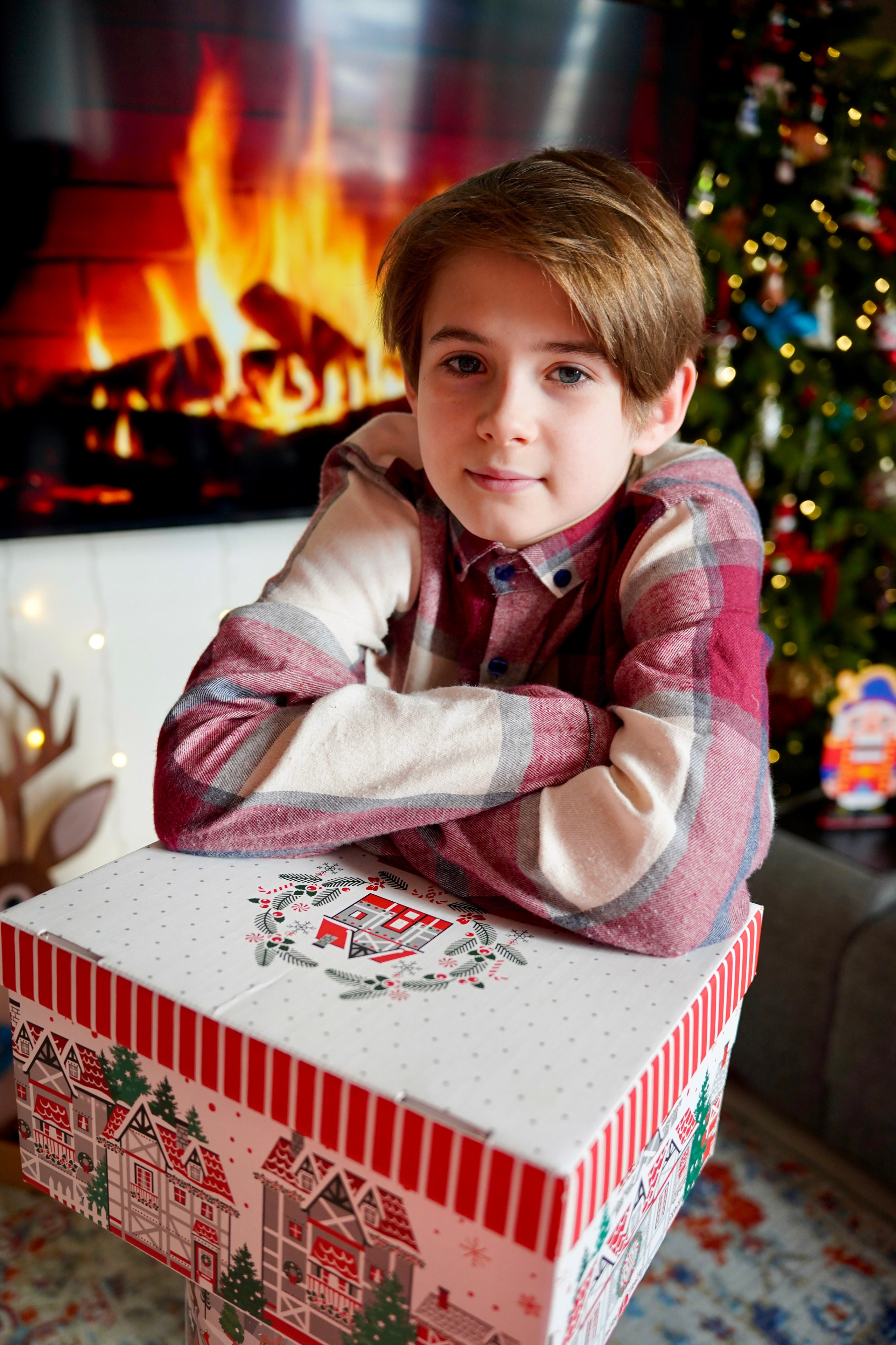 Домашний Новый год. Семейный и детский фотограф Александра Гвоздикова