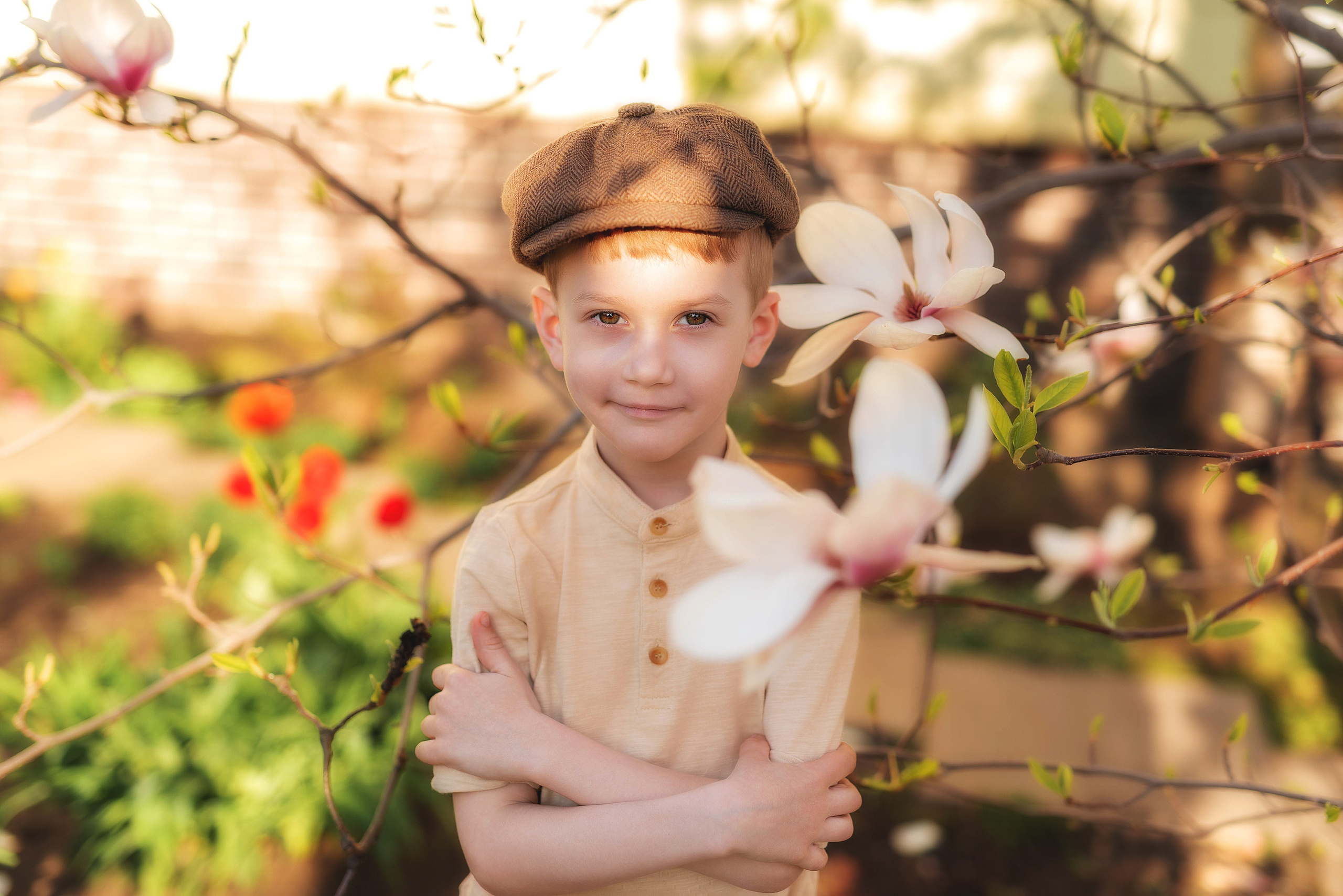 Фотосессия в магнолии. Семейный, детский фотограф в Воронеже Анна Никитина