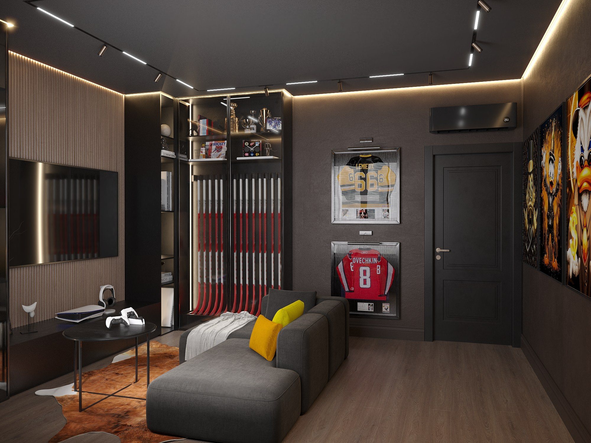 ЖК Хюгге 105 м². БК студия дизайна интерьера