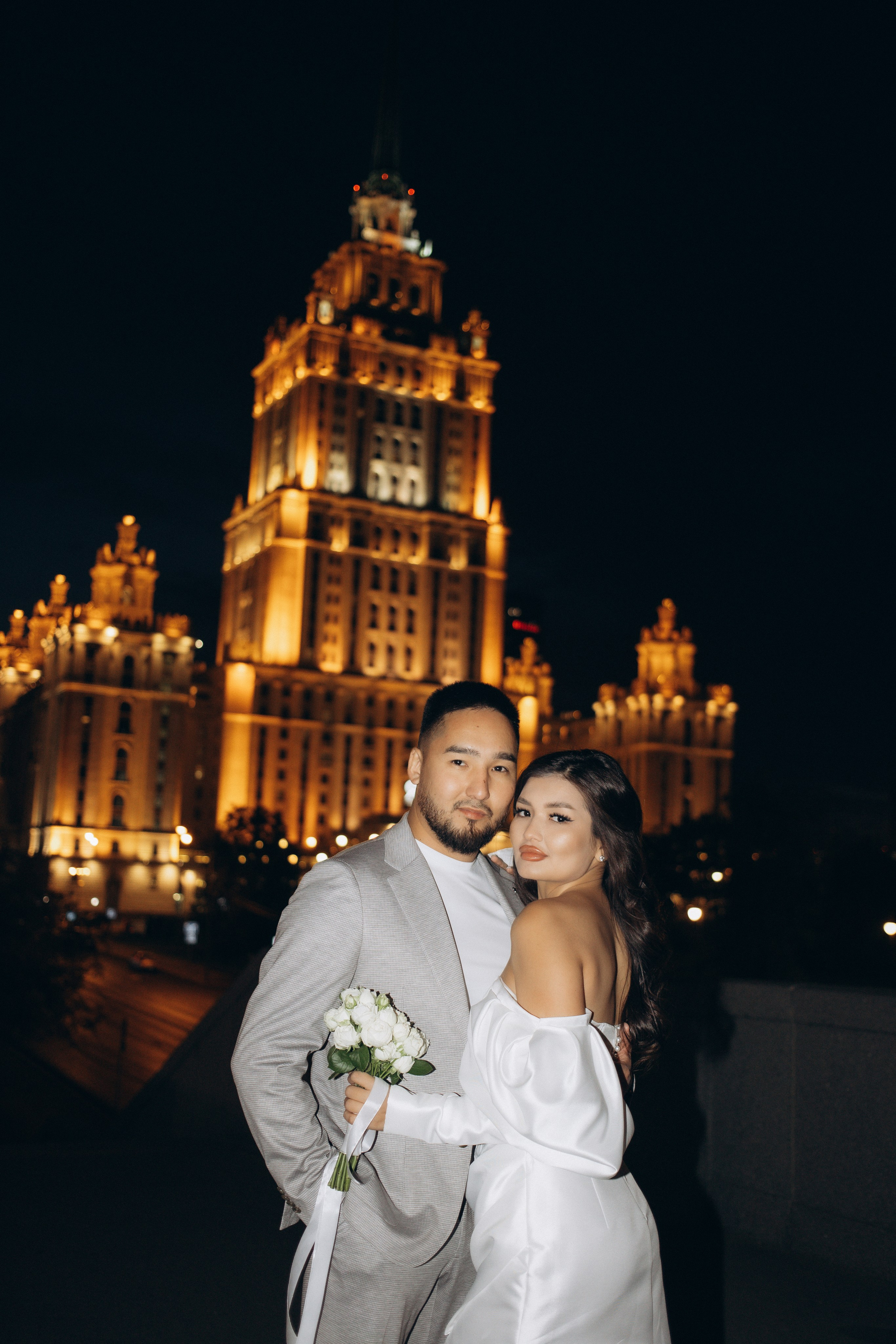 Ринат и Мадина роспись в Барвихе. Портретный и свадебный фотограф в Астрахани Сабира Аубекерова