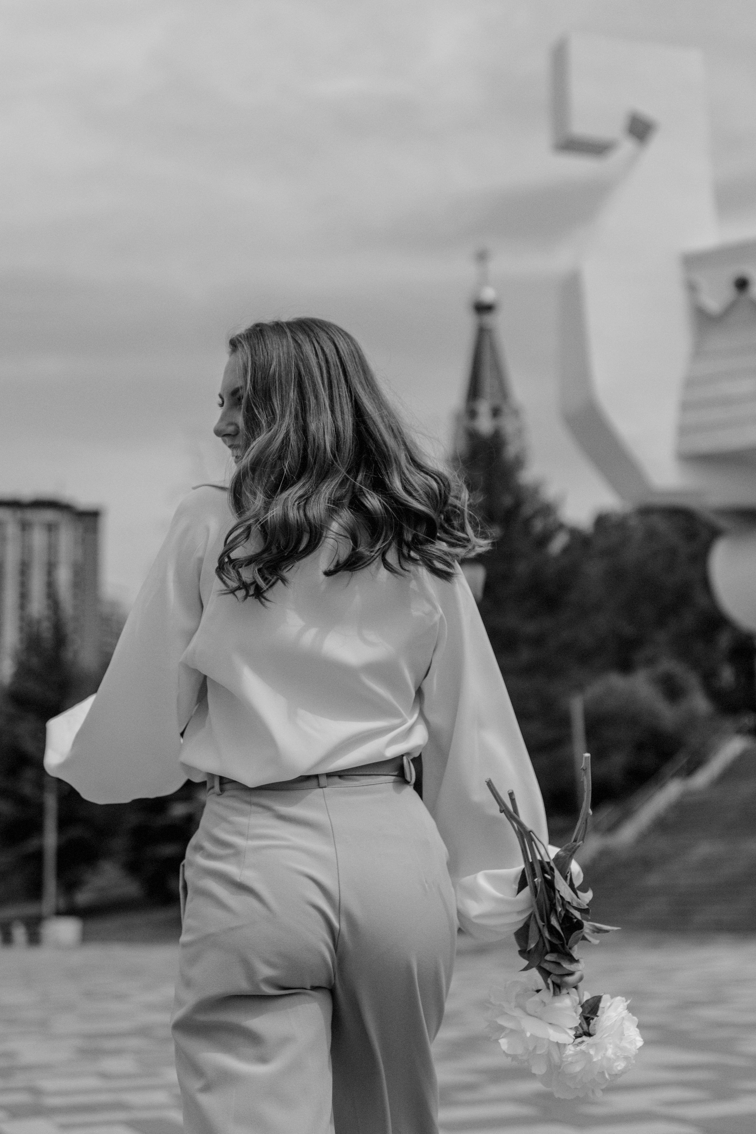 Анна и цветы. Семейный фотограф в Самаре и Казани Александра Никитина