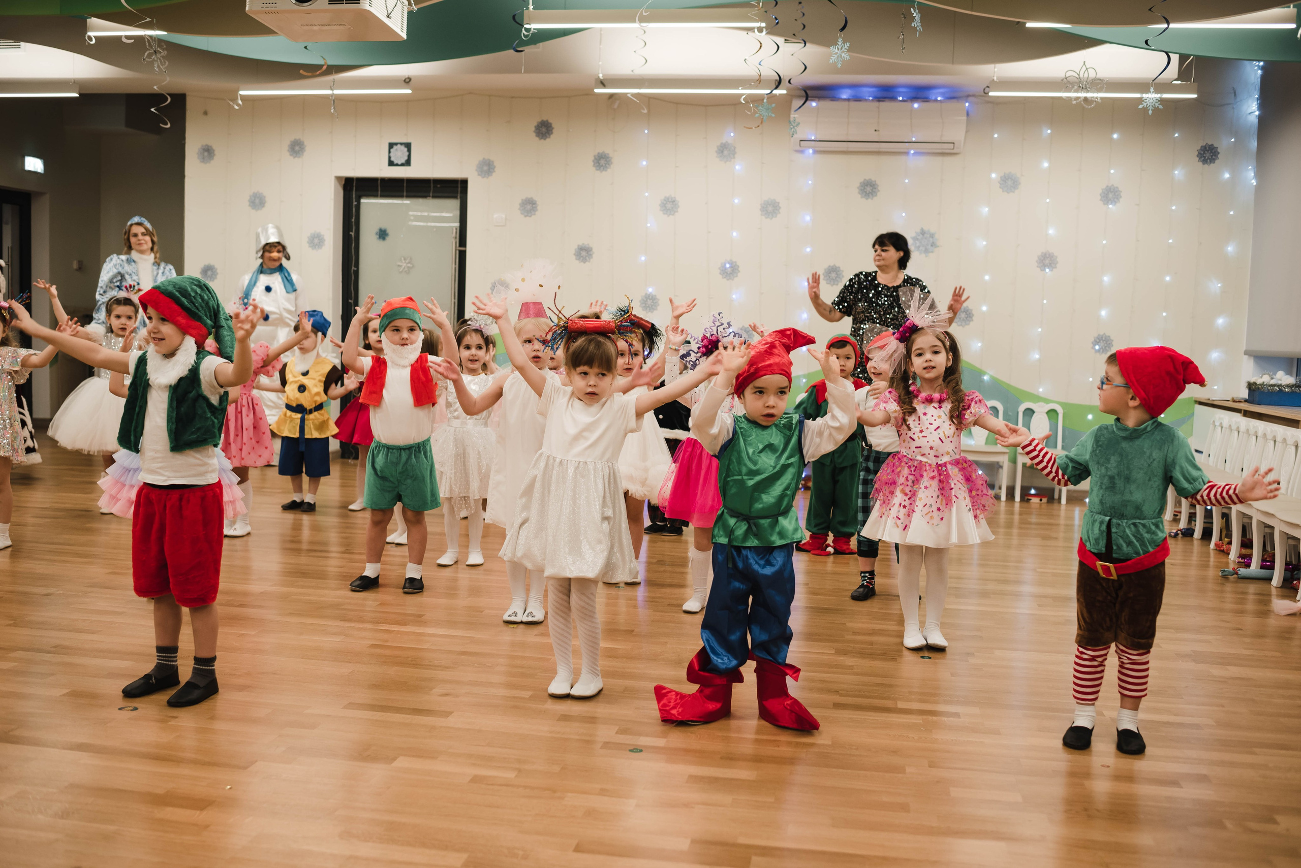 Детский садик Новый год. Фотограф в Москве новорожденные свадьбы семьи Дарья Ларионова