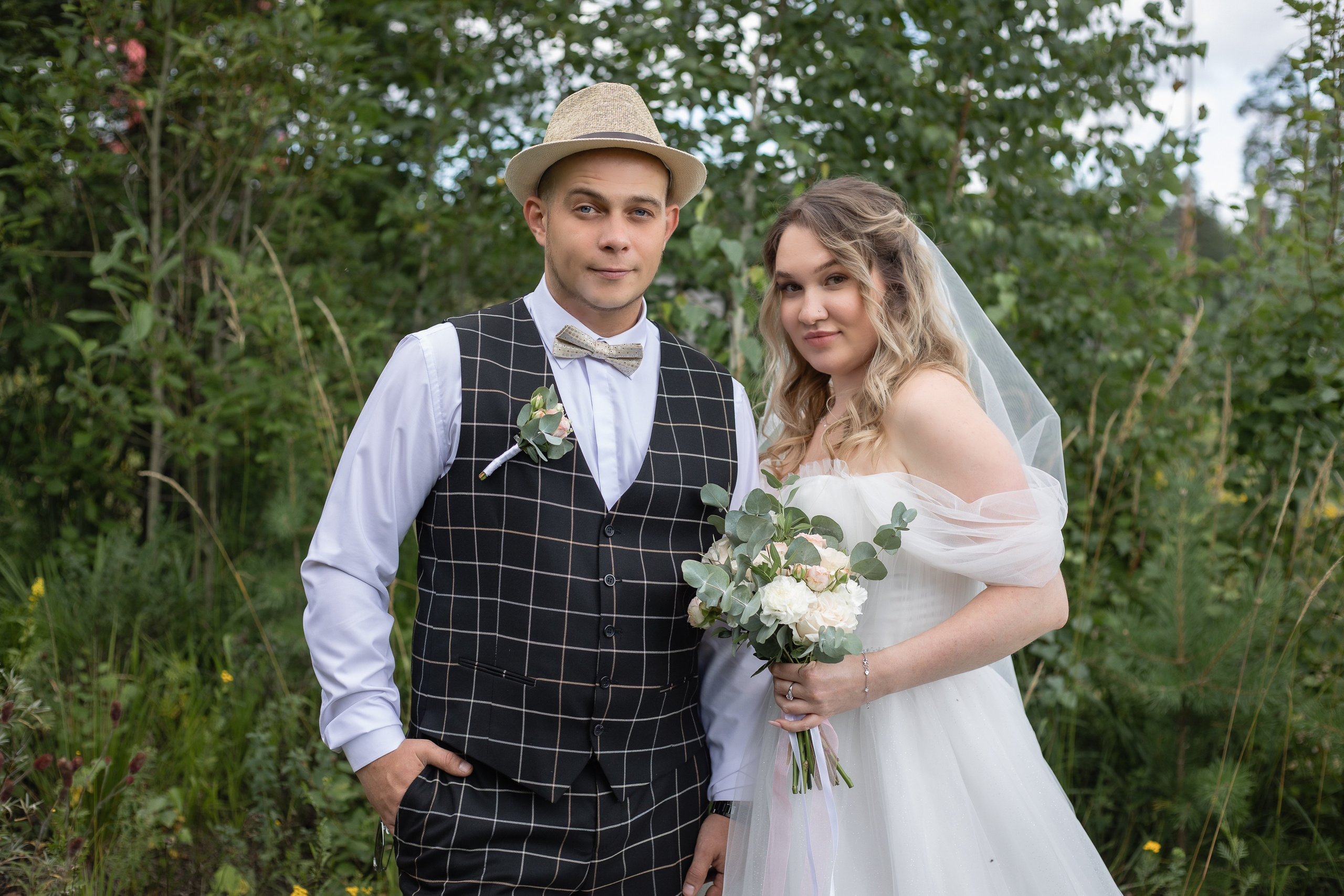 Свадебная фотосессия за городом. Фотограф Татьяна Орлова