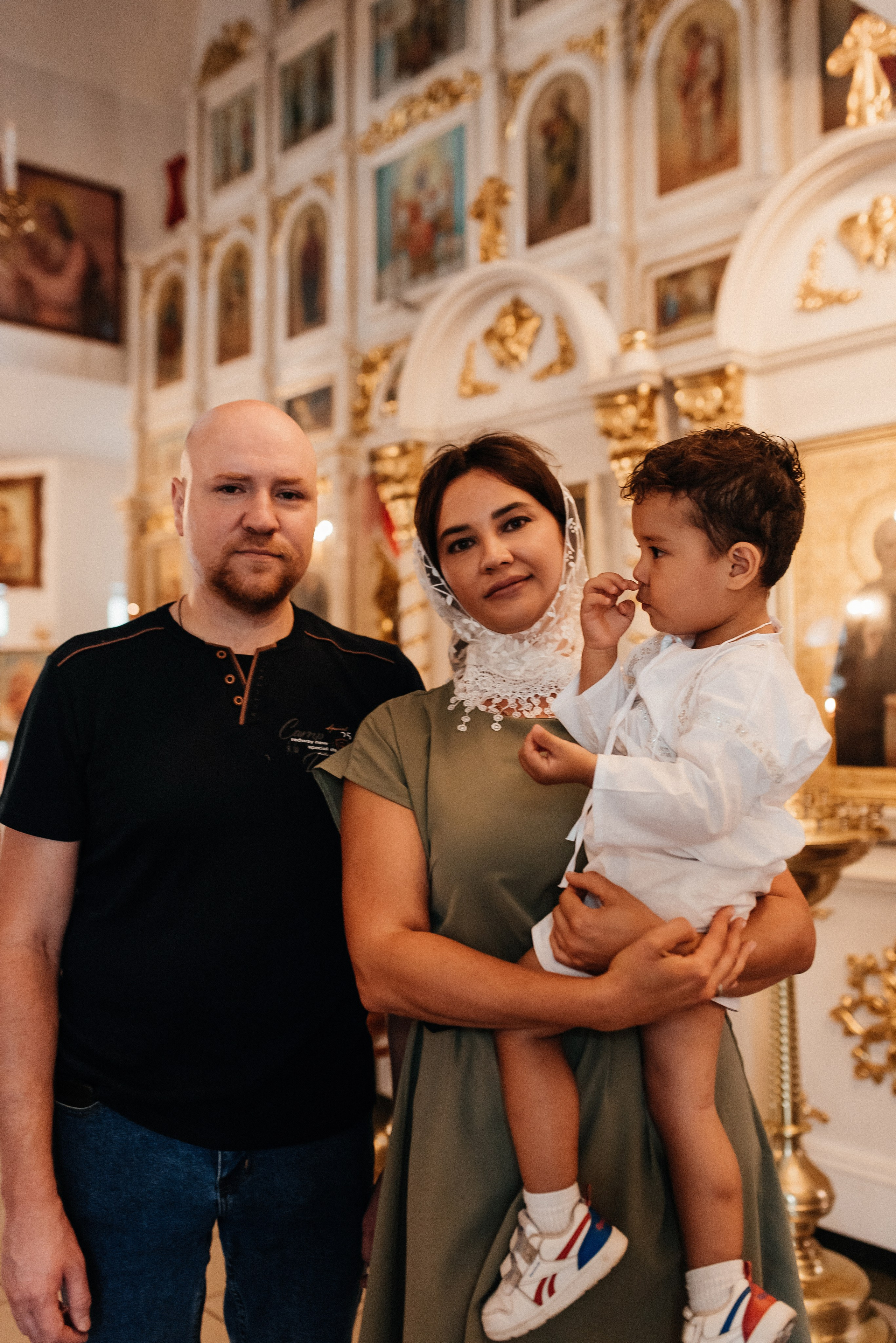 Крещение Марка. Фотограф в Новосибирске Анастасия Курто