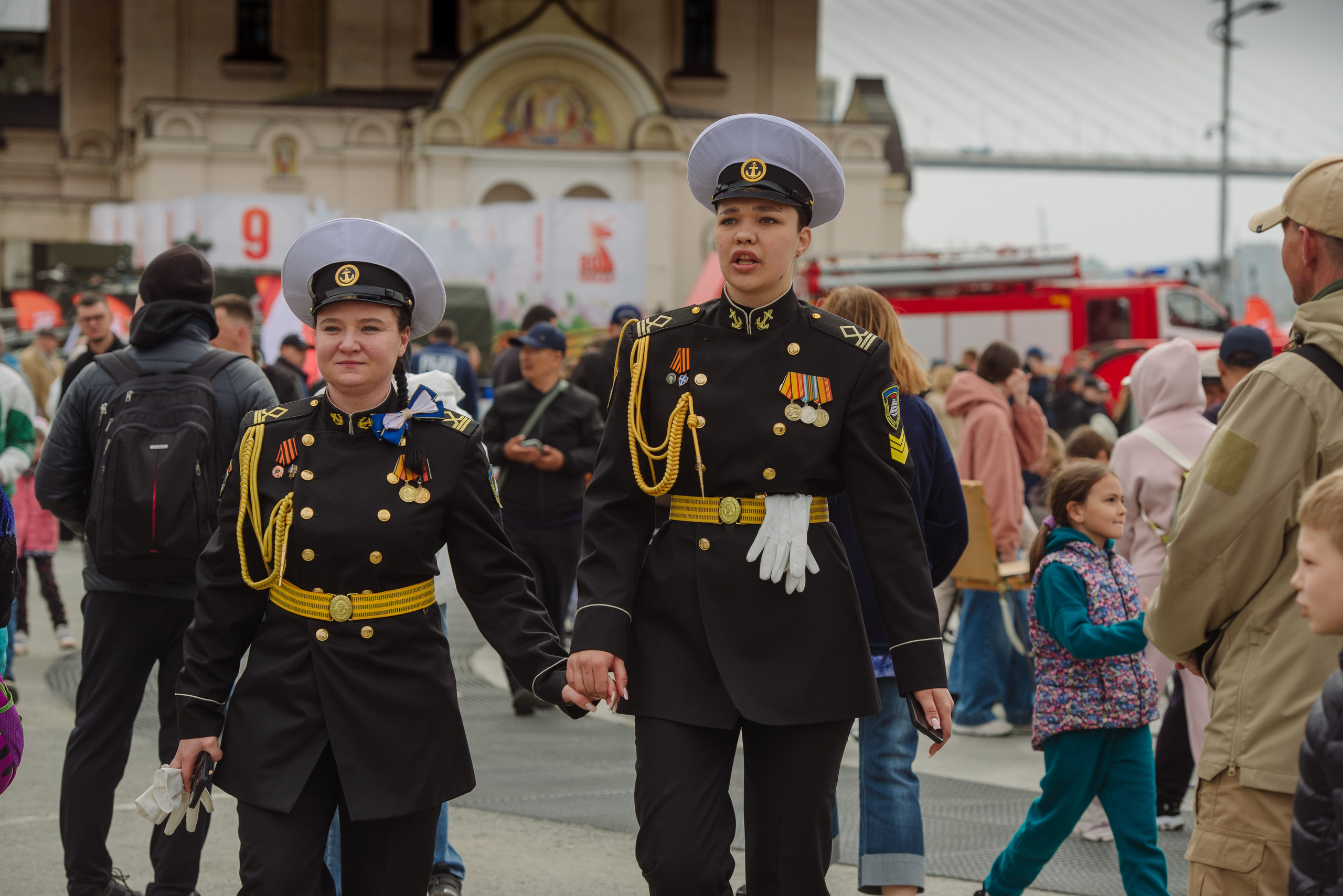 9 мая Центральная плащадь. Фотограф Мария Каюрова