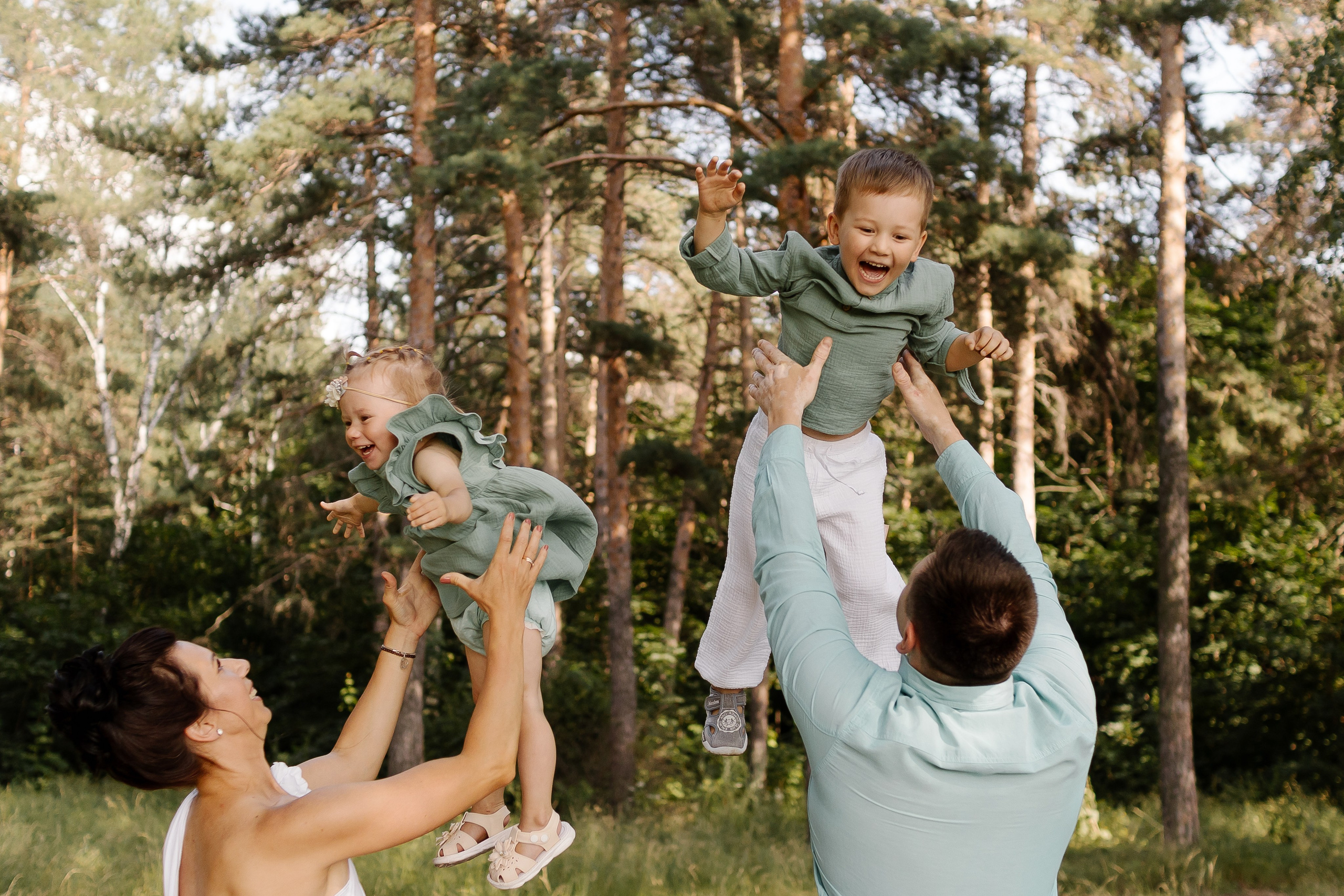 Светлана и Сергей 10 лет спустя. Семейный и детский фотограф в Челябинске Елена Вышегородцева