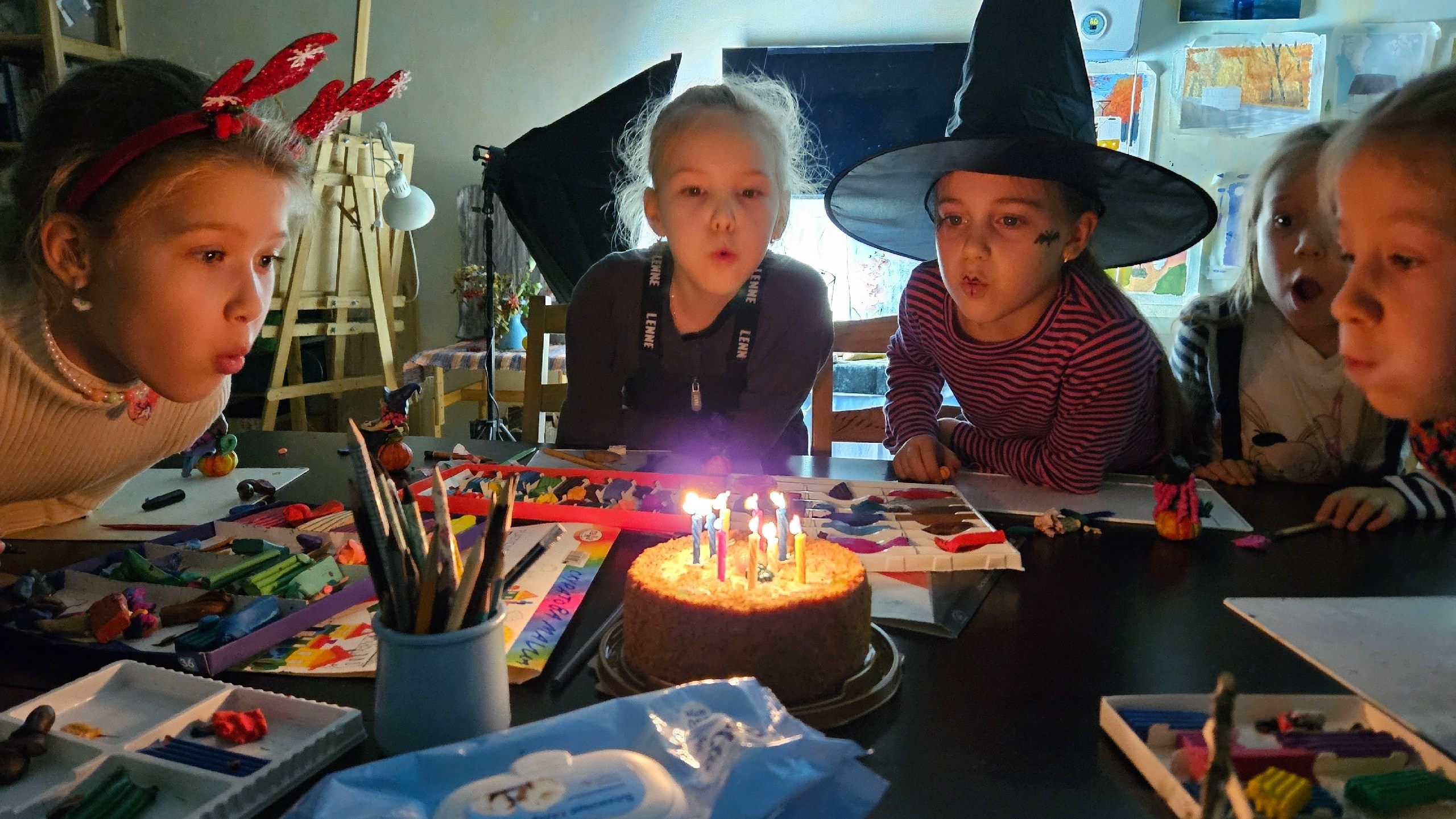 Очень страшные занятия. Изостудия «Мы рисуем!» ♥ Южное Бутово, Москва