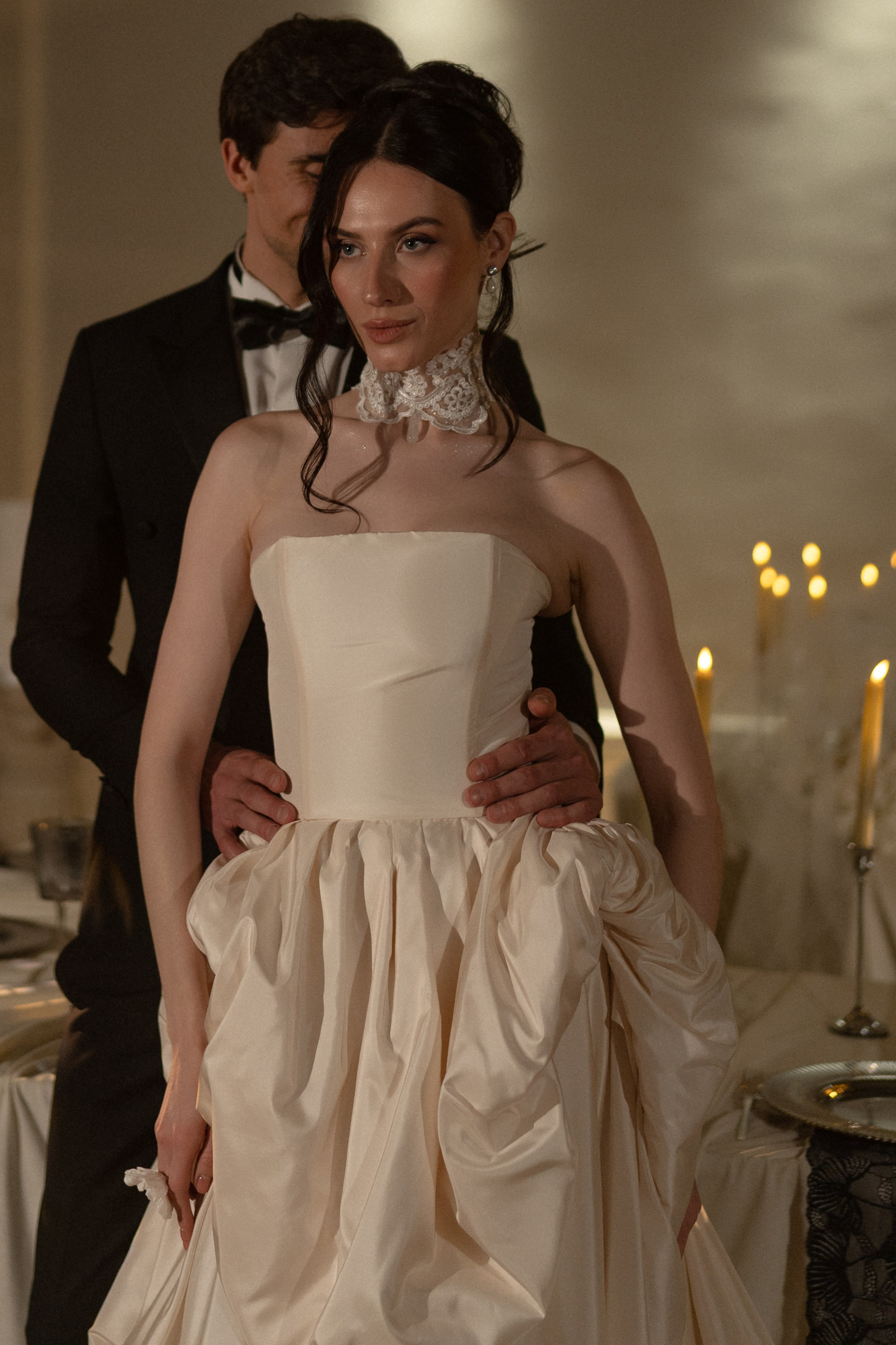 Ужин при свечах. Свадебный и репортажный фотограф Москва