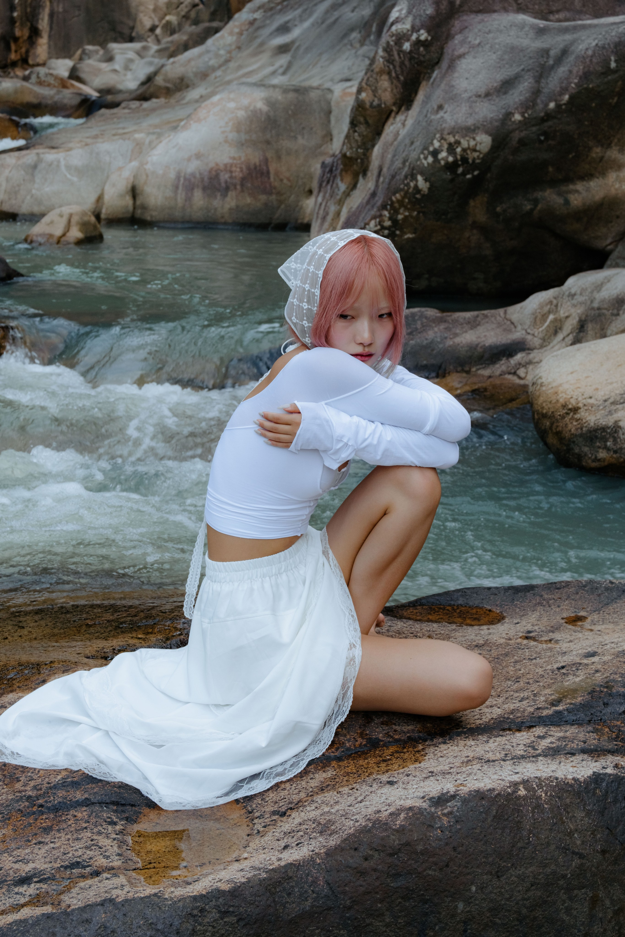 Location "Ba Ho Waterfall". Portrait photographer Nha Trang | Julia Meshanina