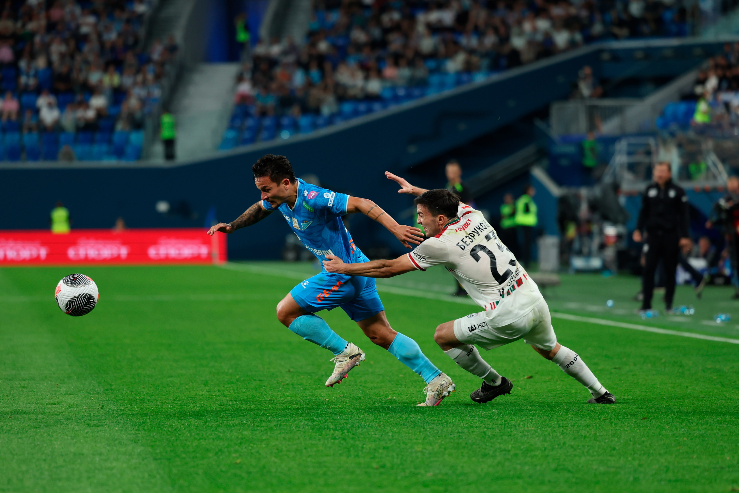 Зенит-Рубин Кубок России по футболу 2024/25 17.09.2024. Спортивный и репортажный фотограф Антон Тереханов