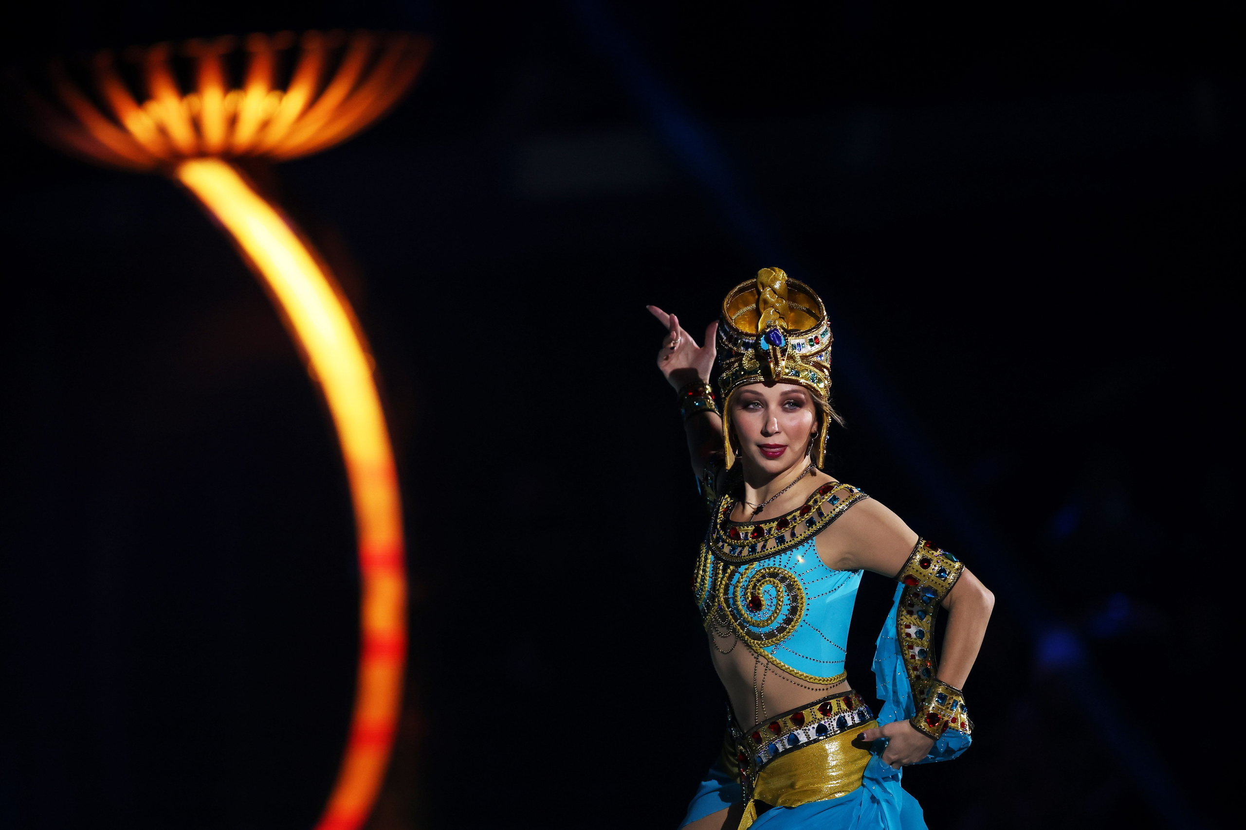 «История любви Шахеризады» шоу на льду 03.01.2024. Спортивный и репортажный фотограф Антон Тереханов