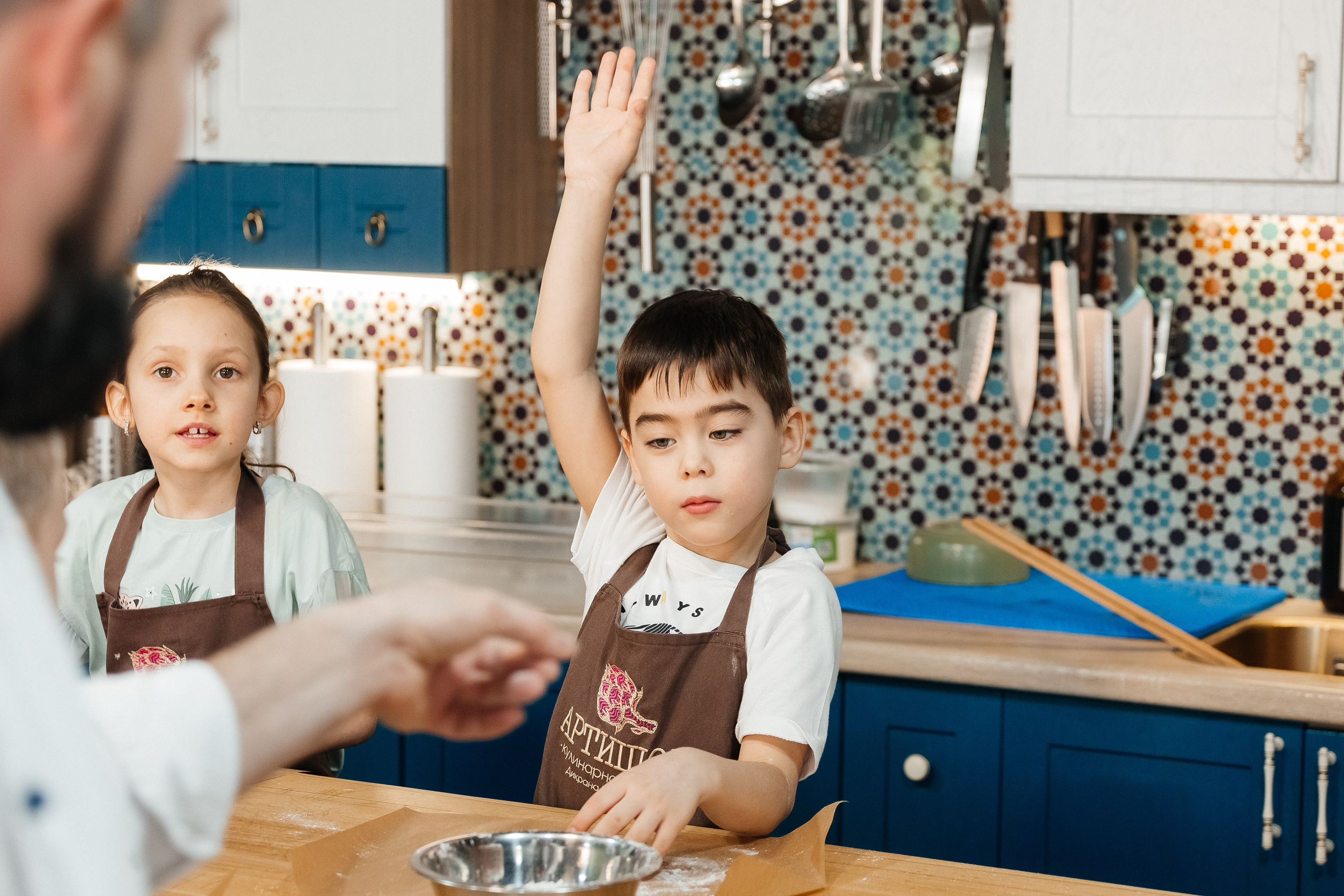 Детский мастер-класс в «АРТиШОК». Фотограф Кемерово | Сергей