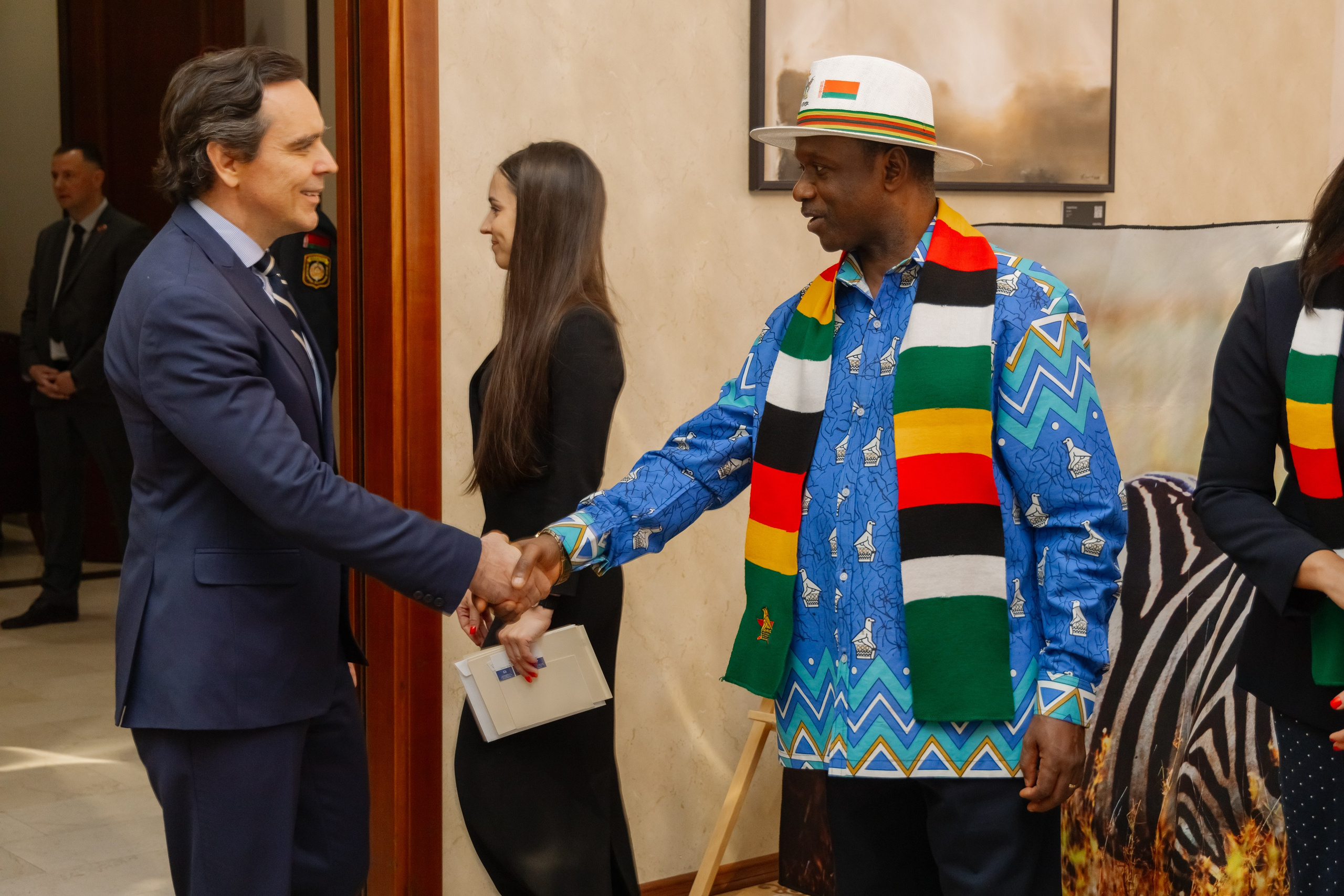 Фотосъемка делегации Посольства Зимбабве в Минске. Свадебный фотограф в Минске/Беларуси Сергей Спиридонов