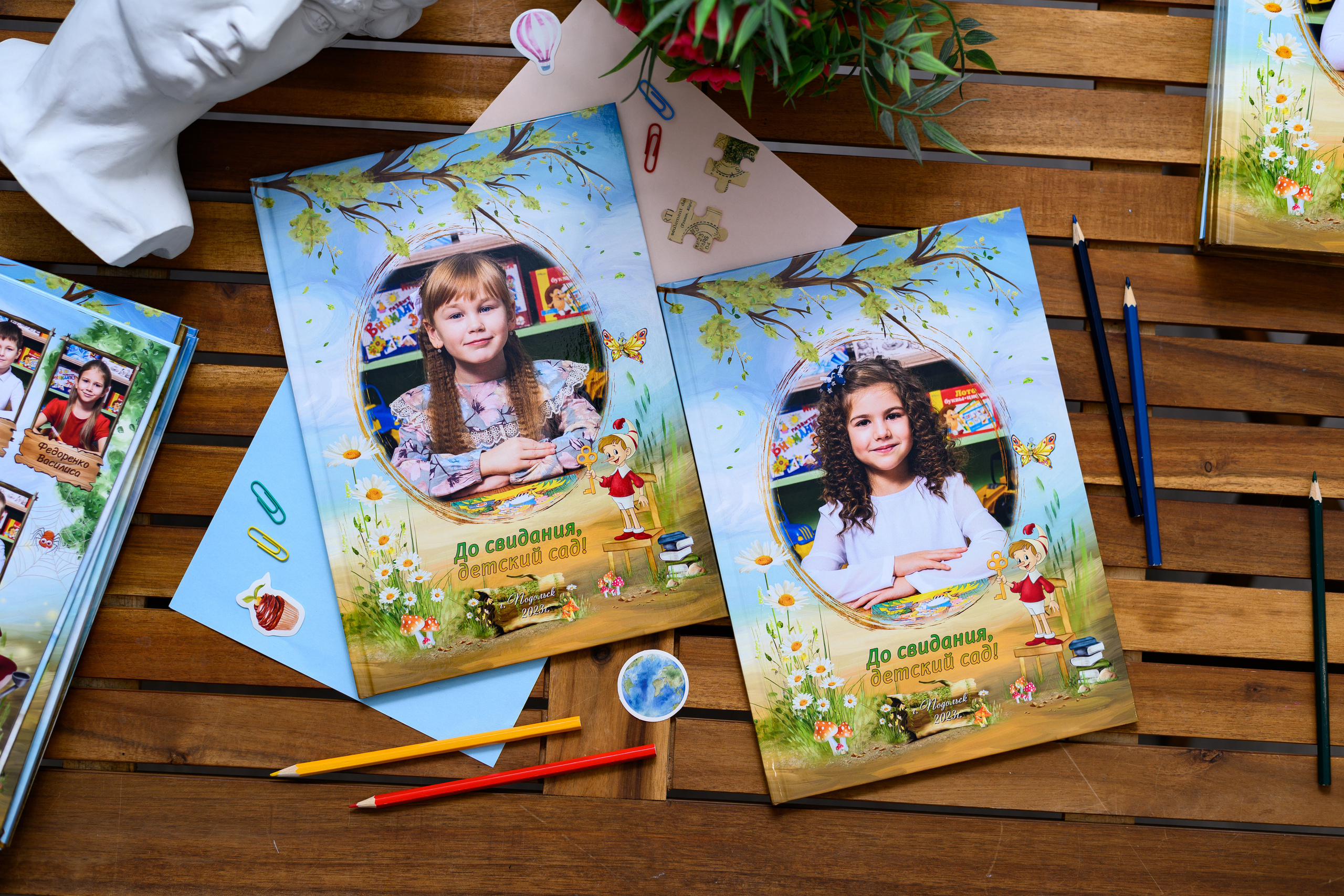 ДС золотой ключик. Выпускные альбомы в Подольске Москве и МО