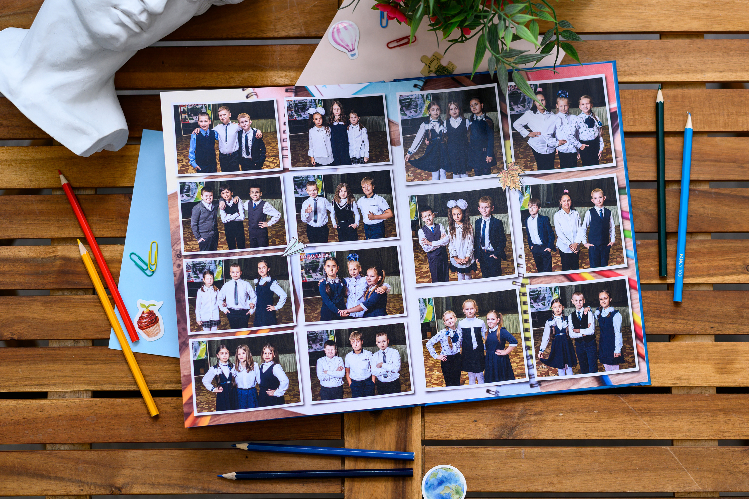 НШ Яркий. Выпускные альбомы в Подольске Москве и МО