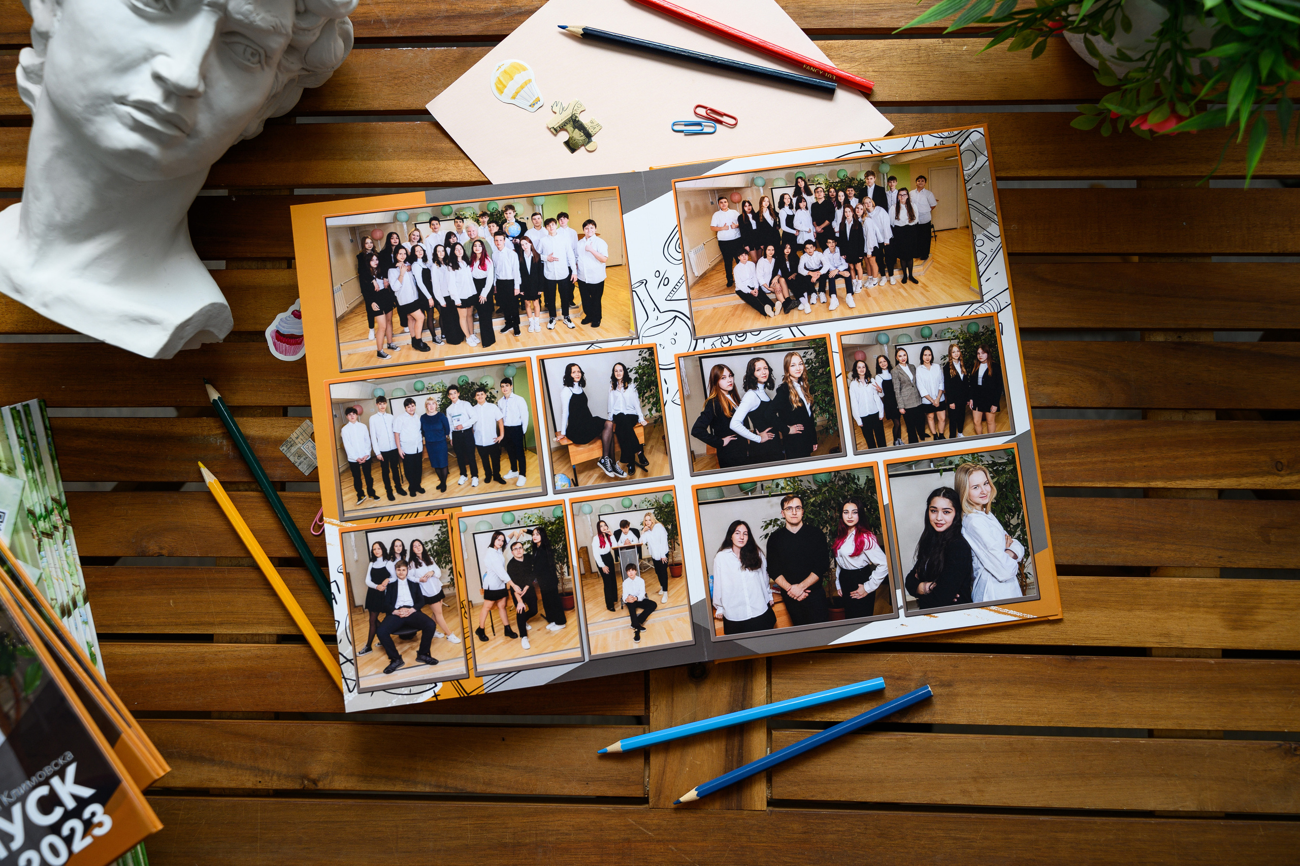 Альбом на 5 разворотов. Выпускные альбомы в Подольске Москве и МО