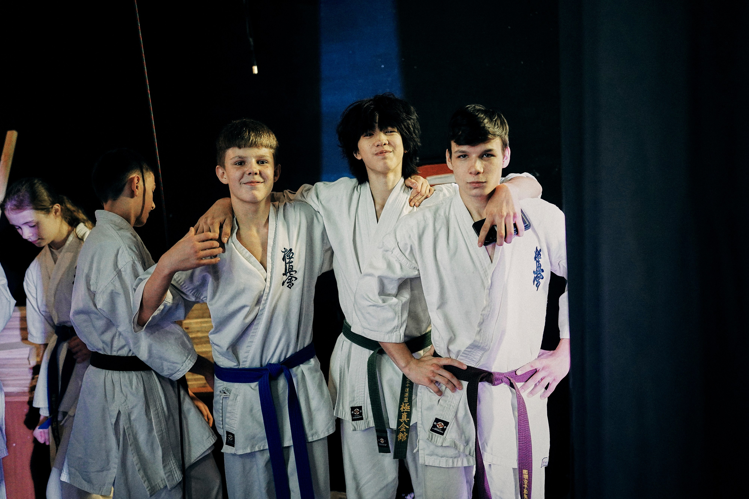 Репортаж награждения по дисциплине киокушин каратэ. Репортажный фотограф Ирина Курманаева
