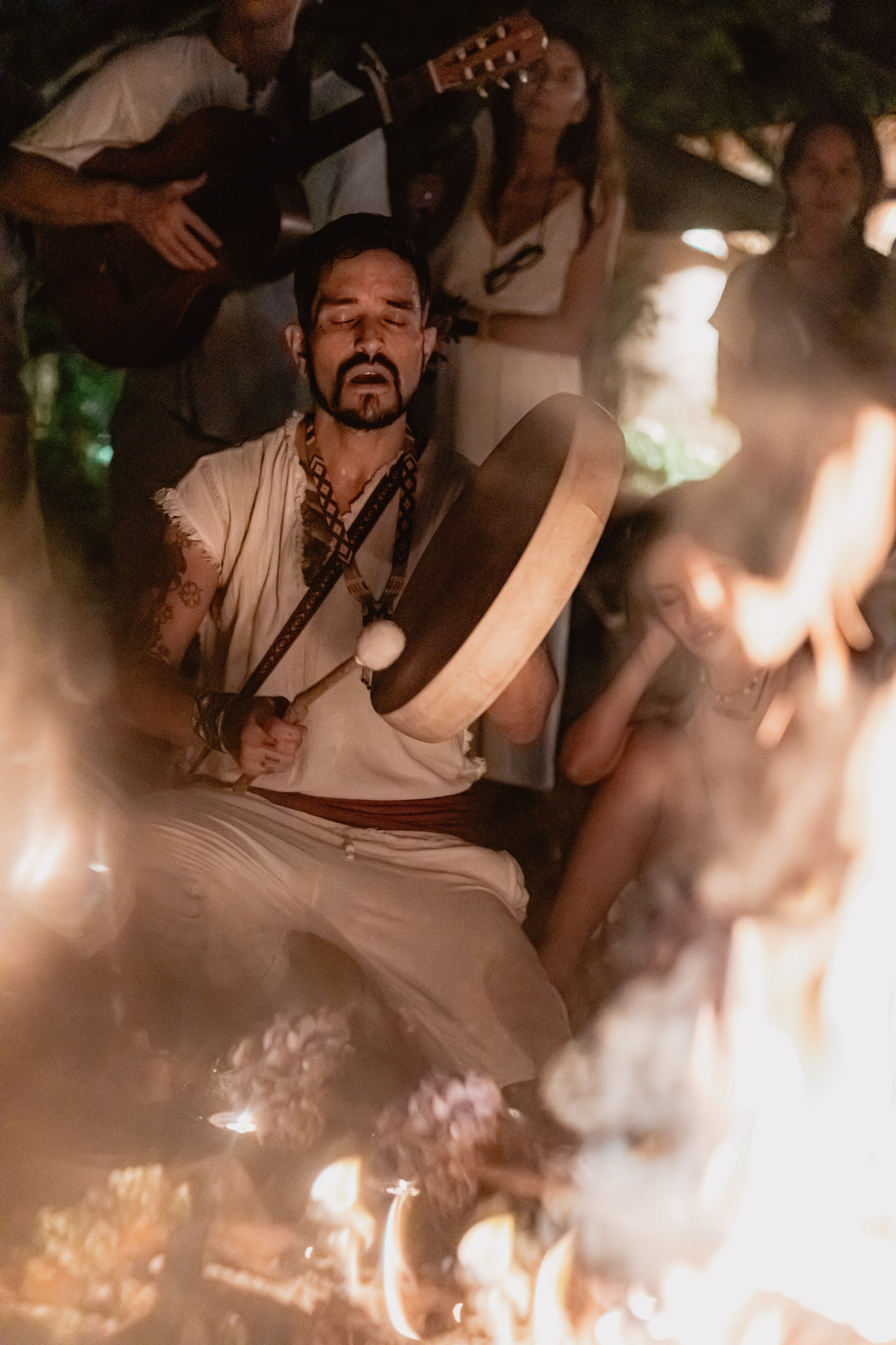 Cacao ceremony Full moon jan w Juan. Mariam Bagdasaryan