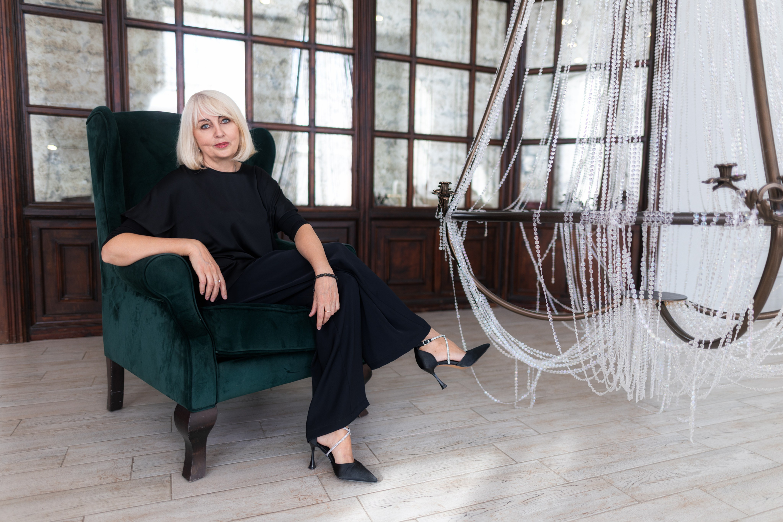 Портретная съемка в интерьерной студии для Елены в формате для «себя»