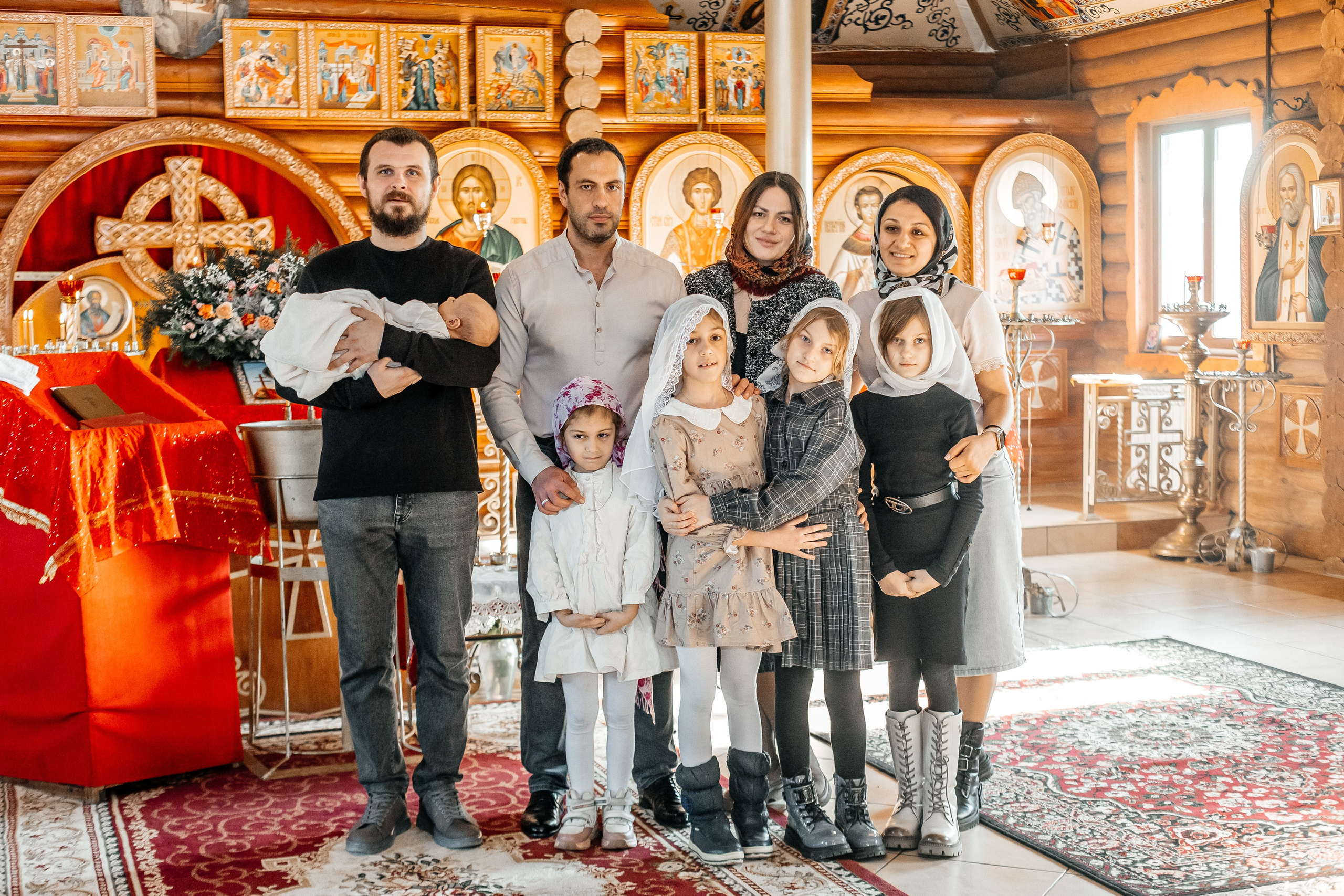 Крещение. Свадебный фотограф в Краснодаре Николай Крауз