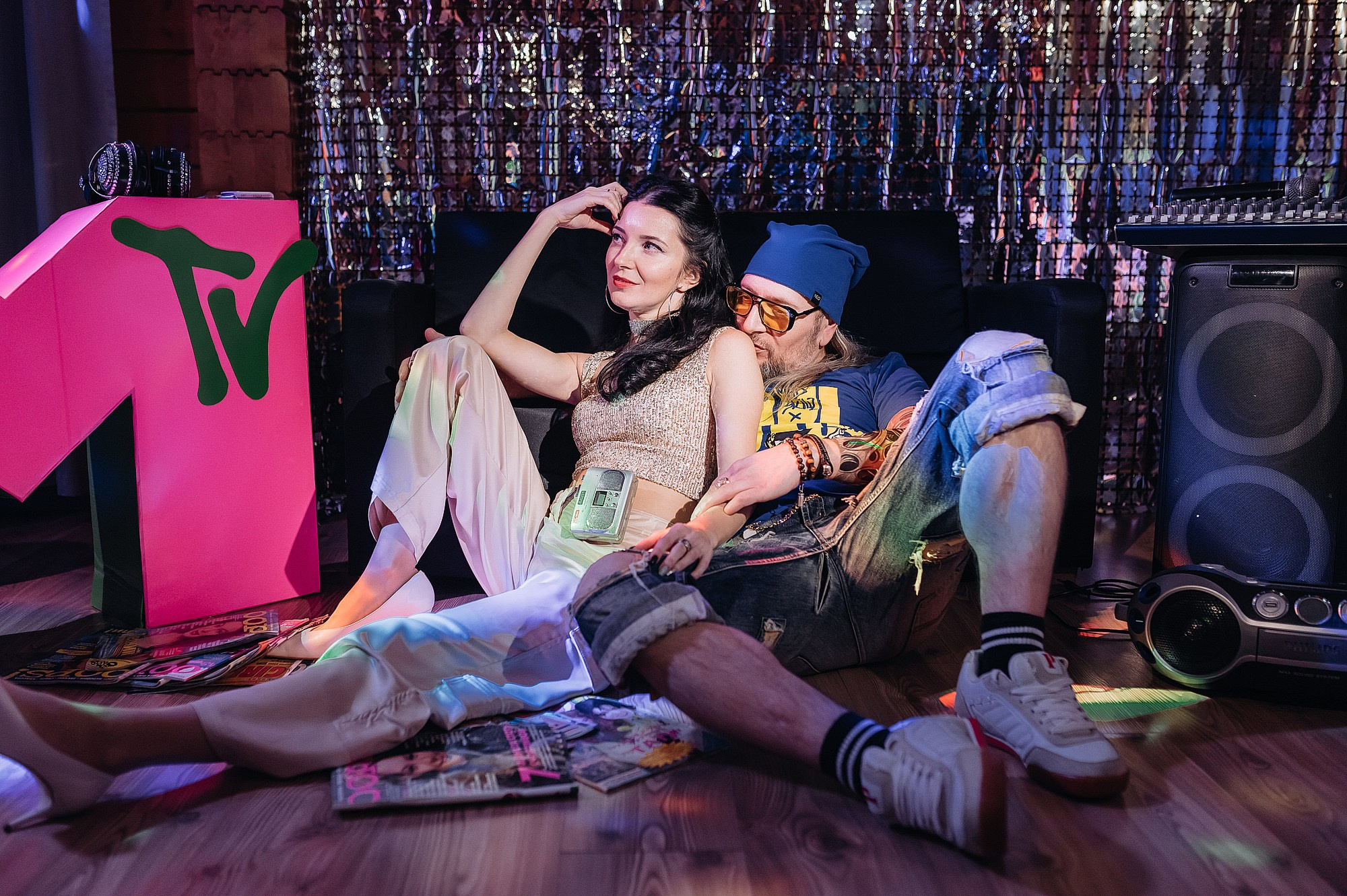 Юбилей Лилии в стиле 2000х. Свадебный фотограф в Дубне Алексей Фонарёв