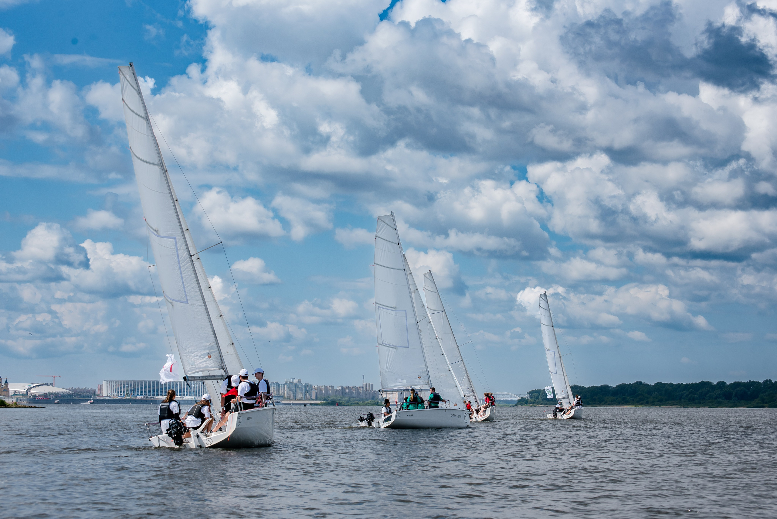 Фотограф в Нижнем Новгороде — Семейная парусная регата. Фотограф Макс Огурцов в Нижнем Новгороде