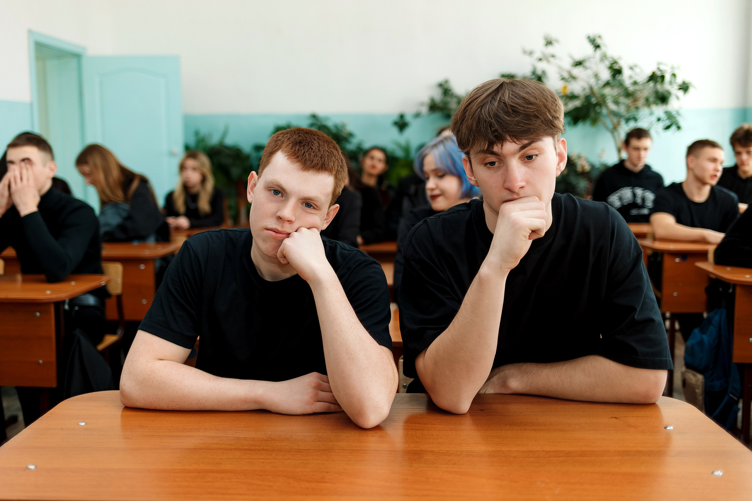 11 класс съемка в школе. Фотограф Любовь Корниенко, Примоский край