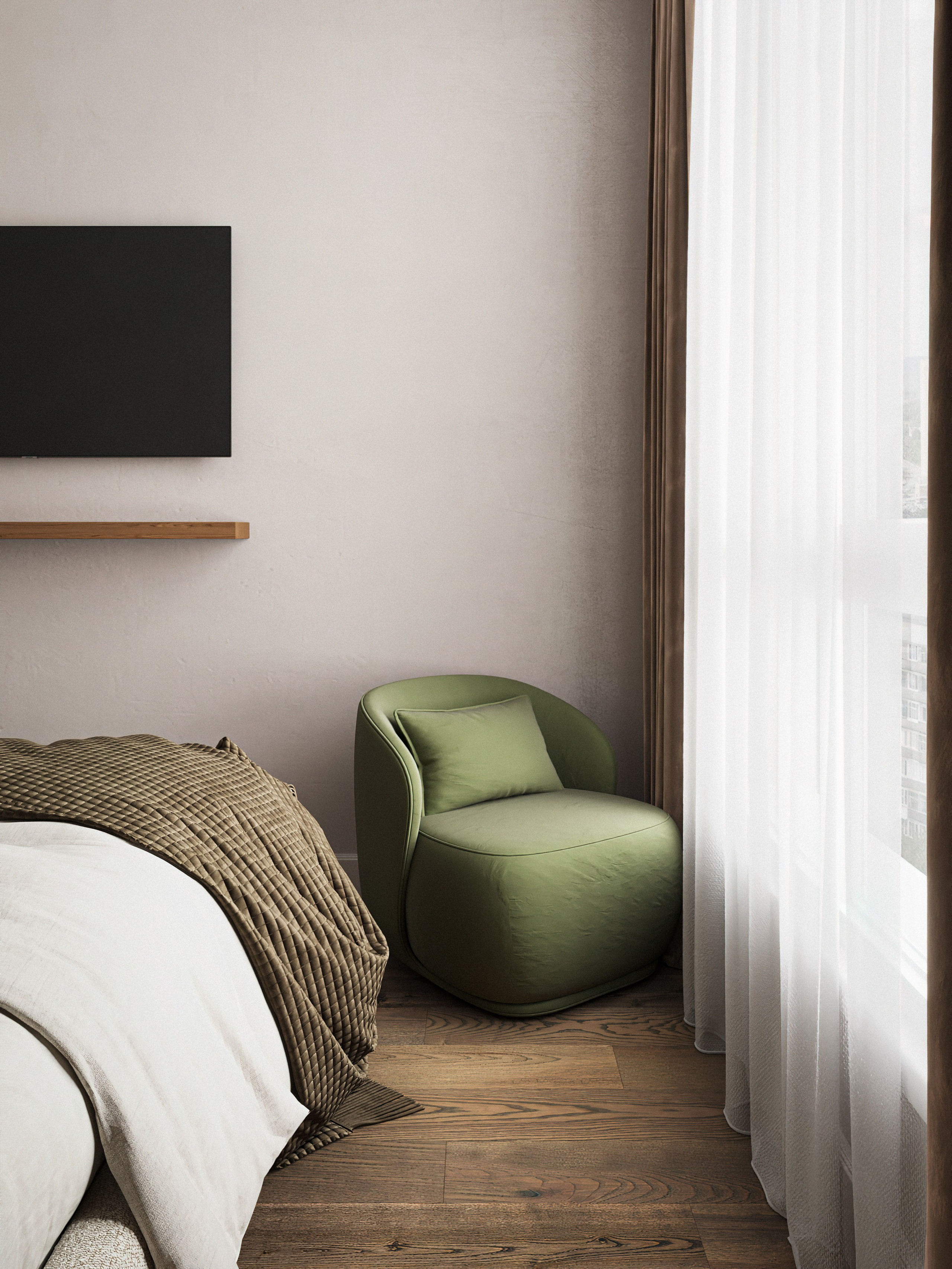 Квартира 44 кв. м. Юлия Григорьева — 3D визуализатор