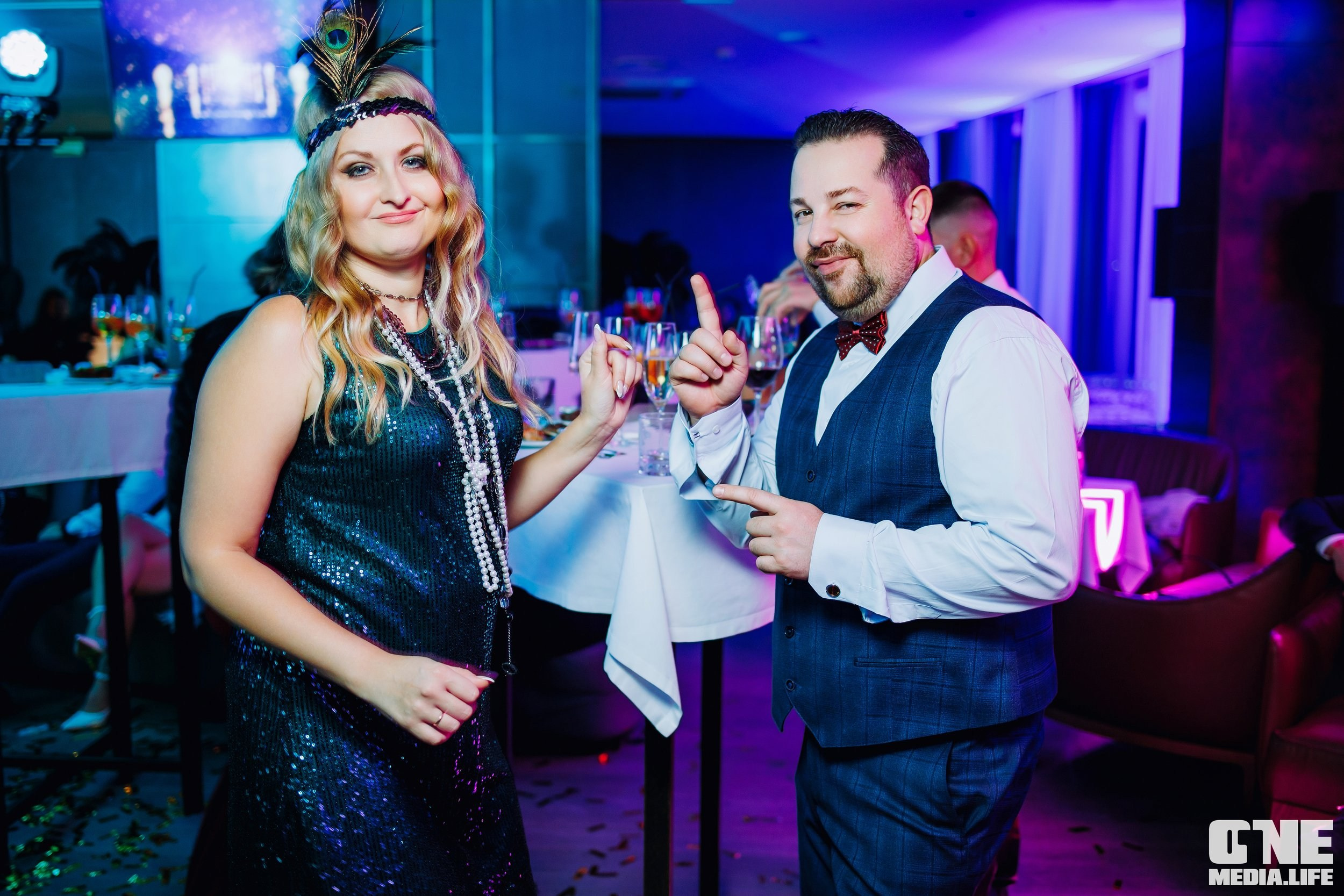 Вечеринка в стиле GATSBY. One Media Life: фоторепортажи, фотоотчеты с мероприятий и заведений