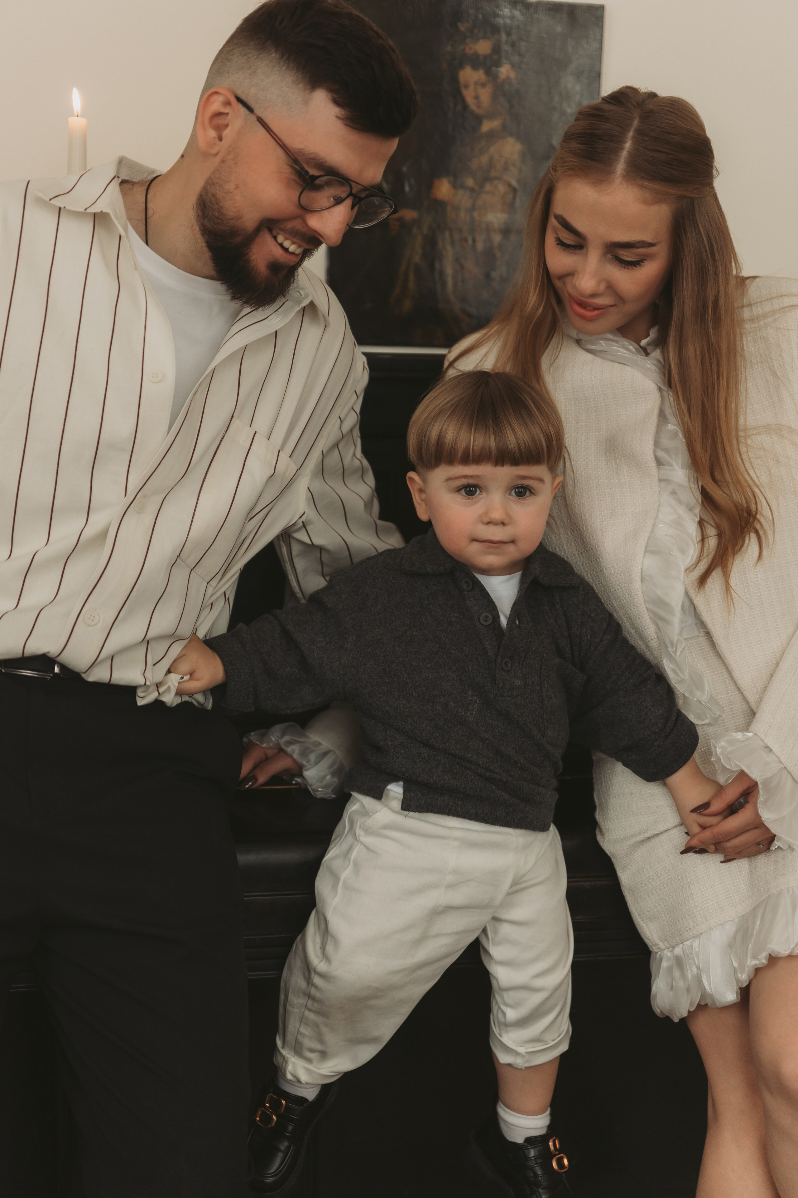 Дима, Настя и сын Савелий. Фотограф в Нижнем Новгороде Креава Ира