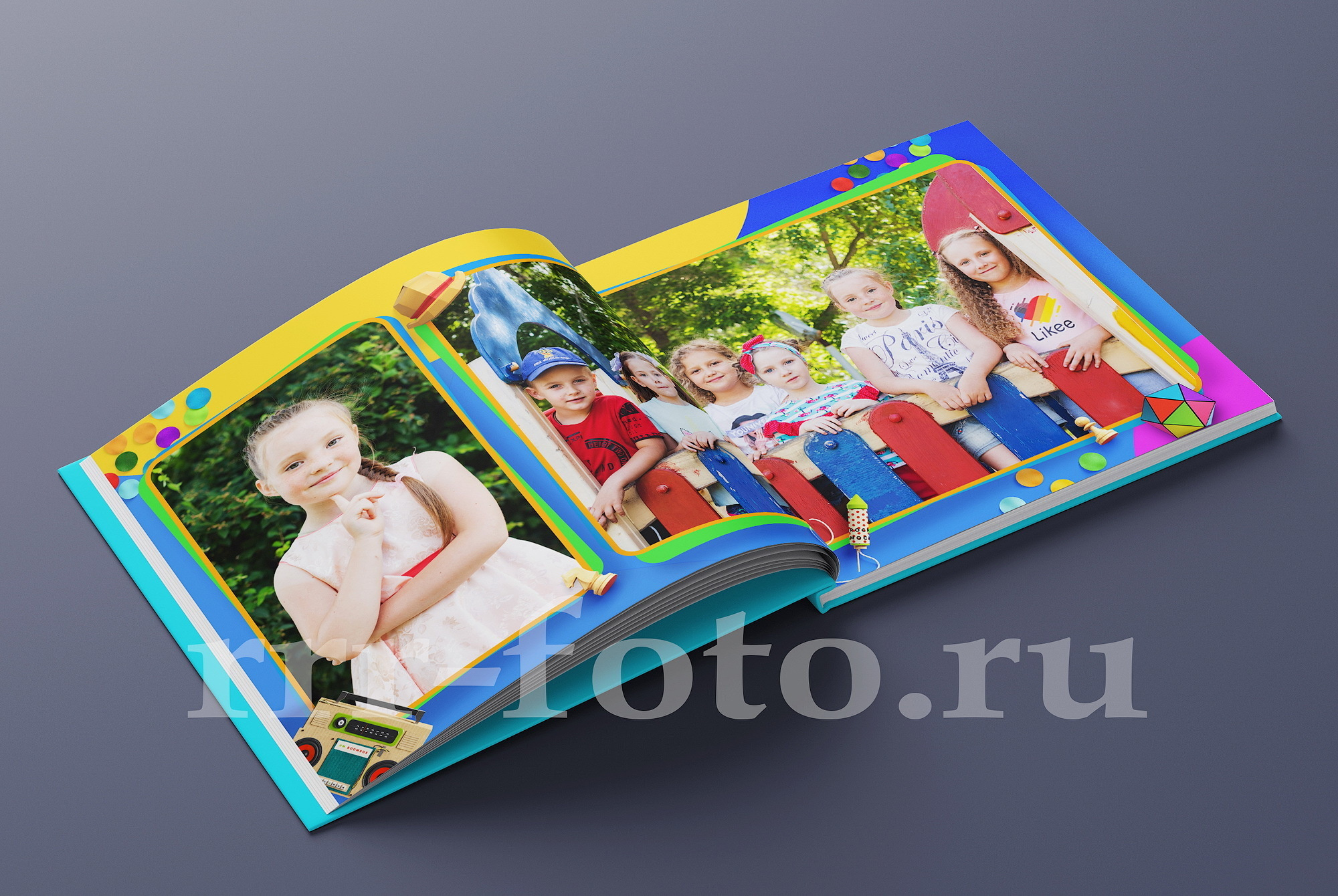 Выпускная фотокнига для детского сада