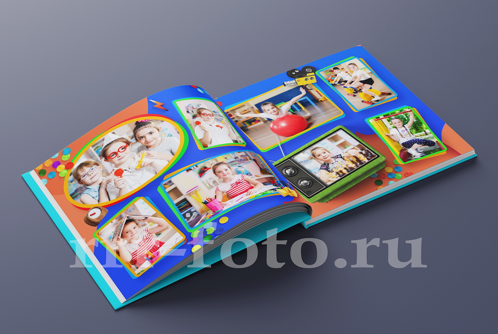 Выпускная фотокнига для детского сада