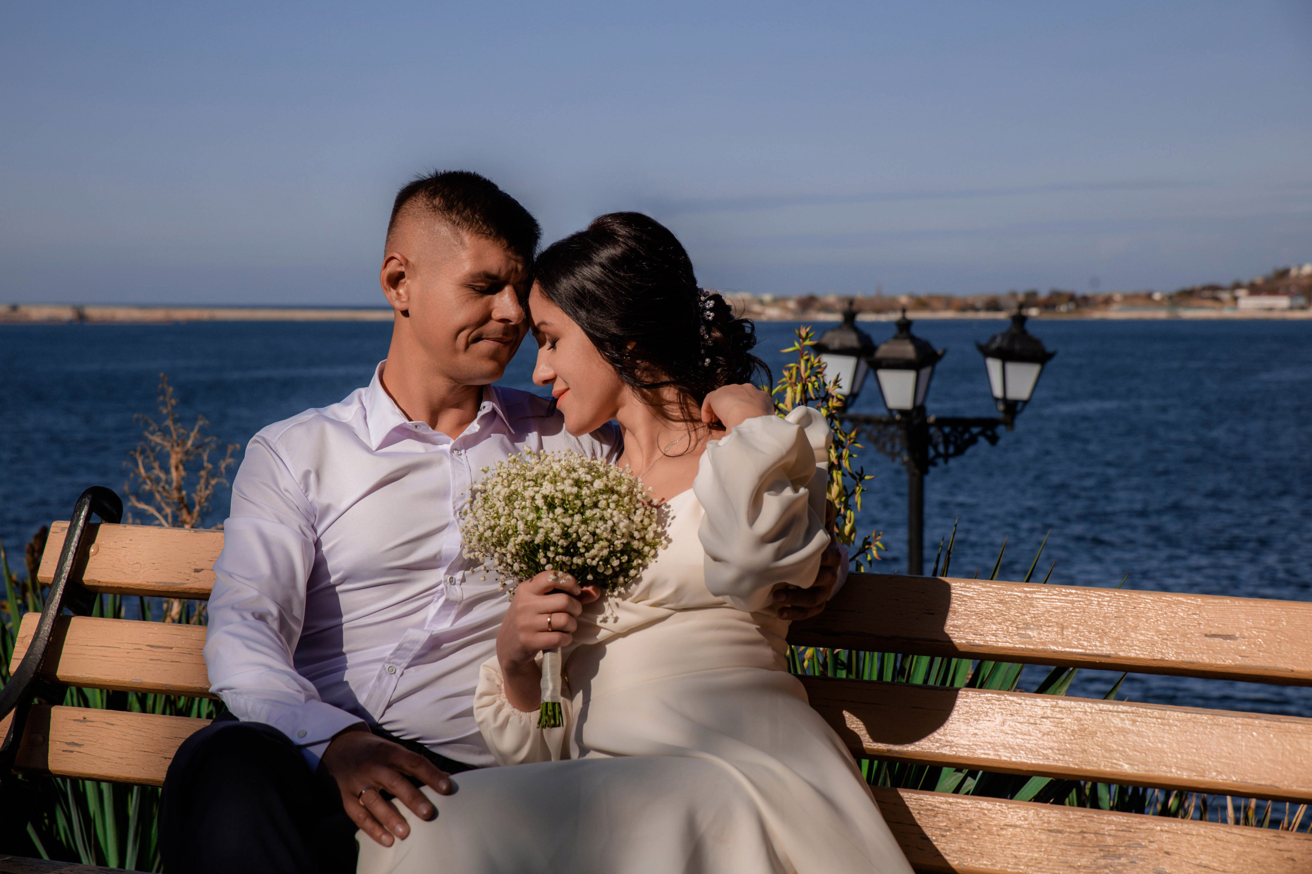 Алёна & Константин. Свадебная фотосессия на Матросском бульваре. Свадебный и контент фотограф в Севастополе и Крыму Марина Данилова
