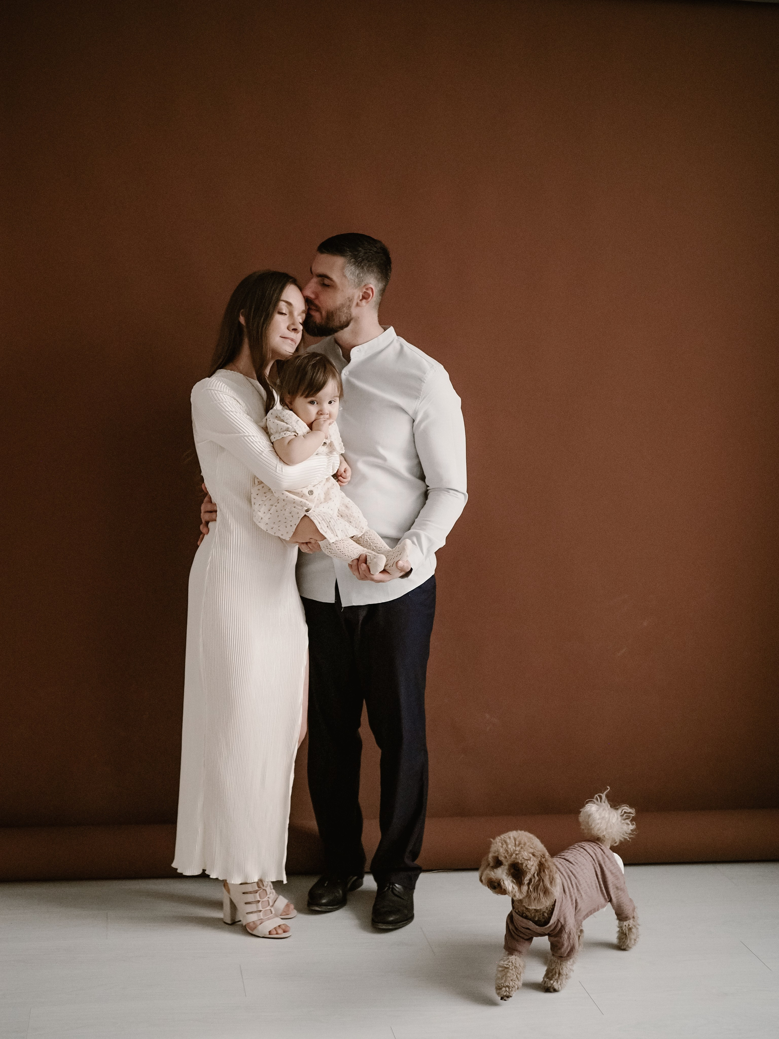 Вся семья и самый главный. Фотограф Рязань. Семейный Свадебный фотограф