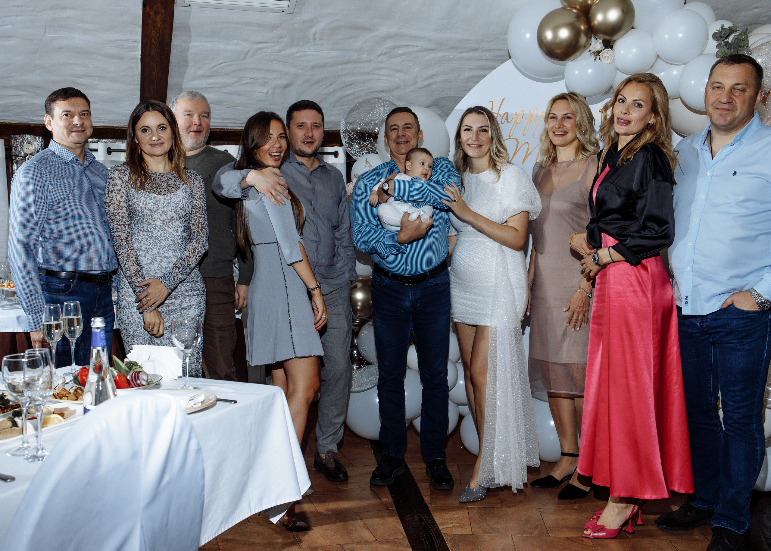 День рождения в кругу друзей. Анна Самохина. Фотограф. Москва