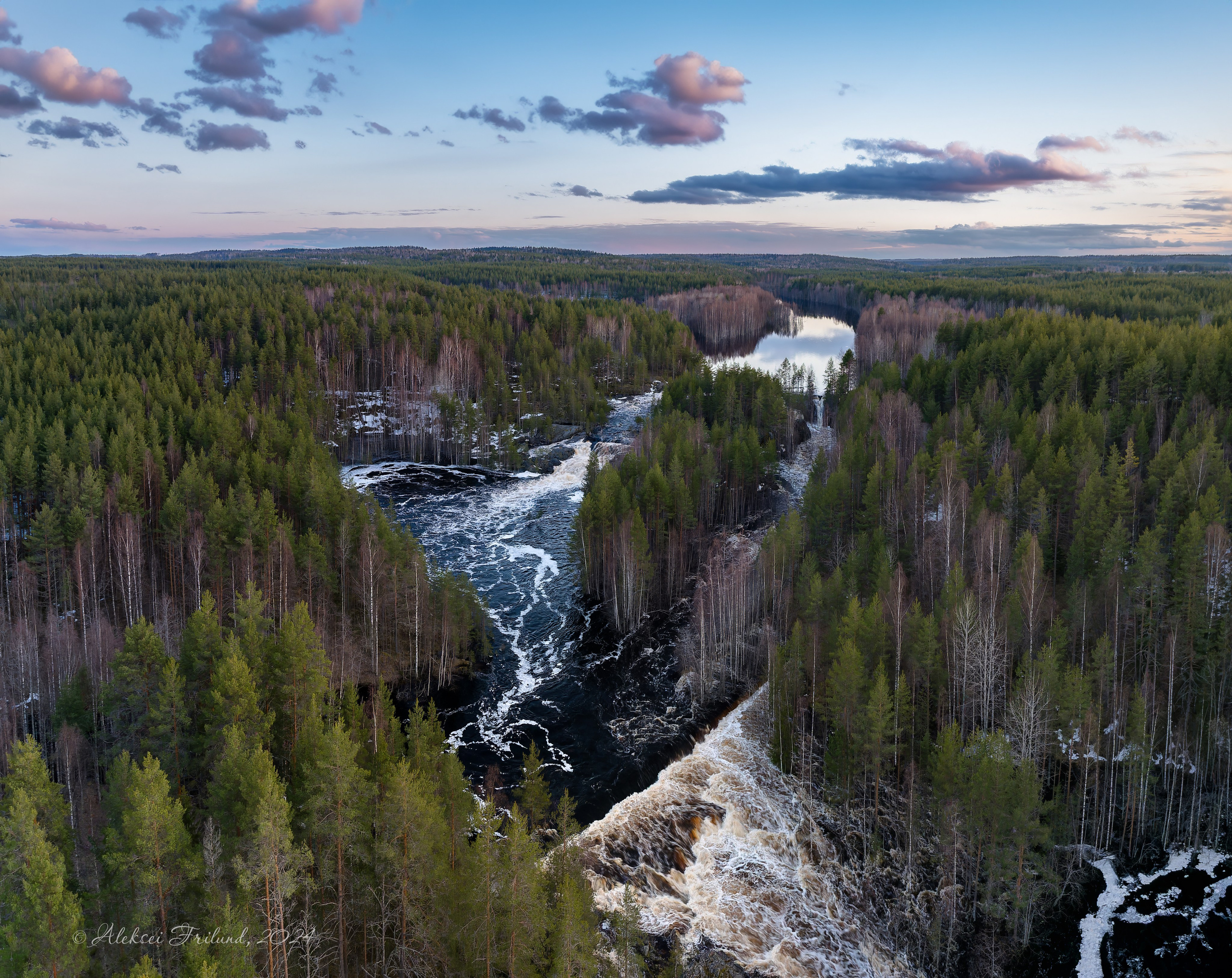 Природа Карелии. Аэросъемка. Фото и Видео в Карелии. Алексей Фрилунд