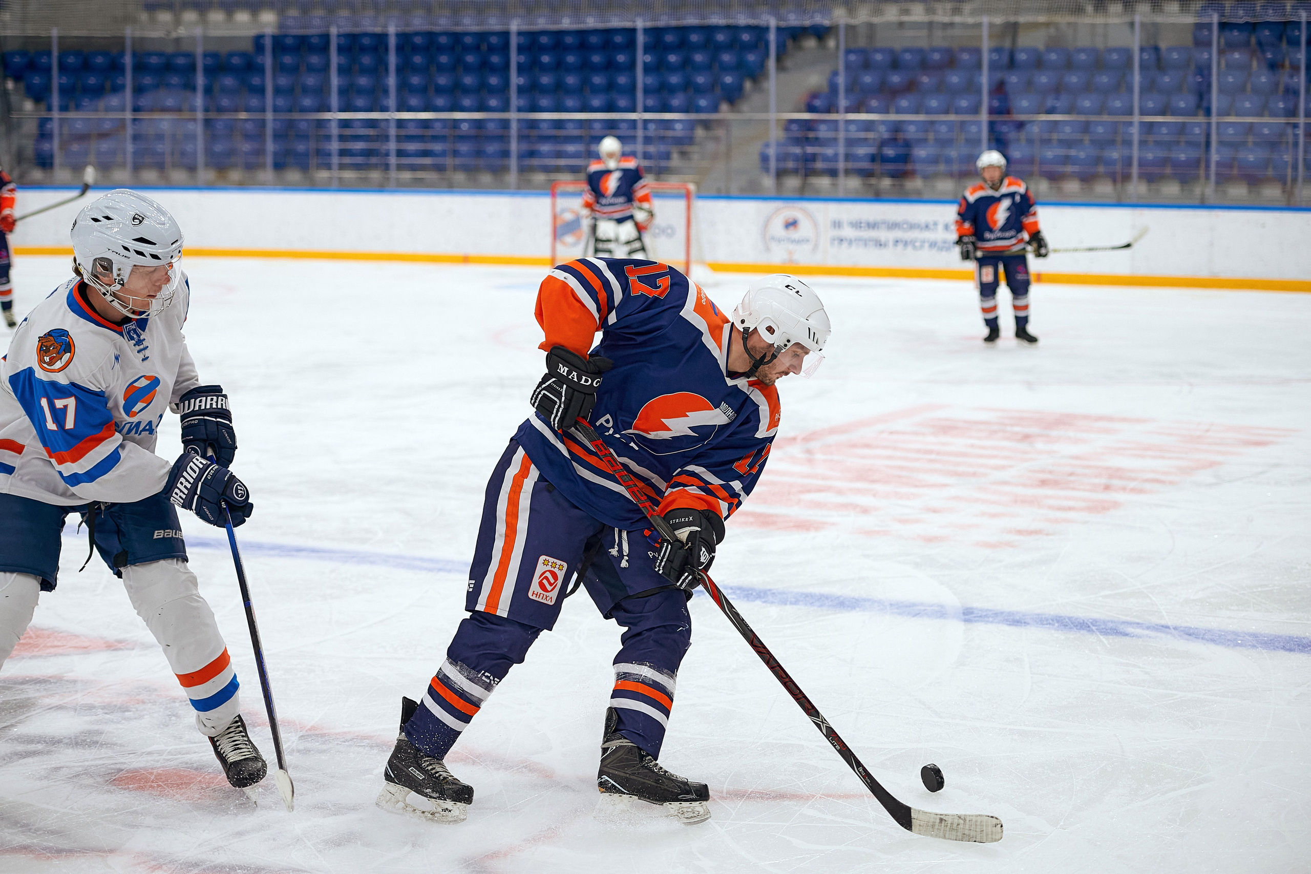 Портфолио репортажной фотосъёмки: Кристалл арена — Хоккей — РусГидро. Фотограф Яковлев Роман — Красноярск