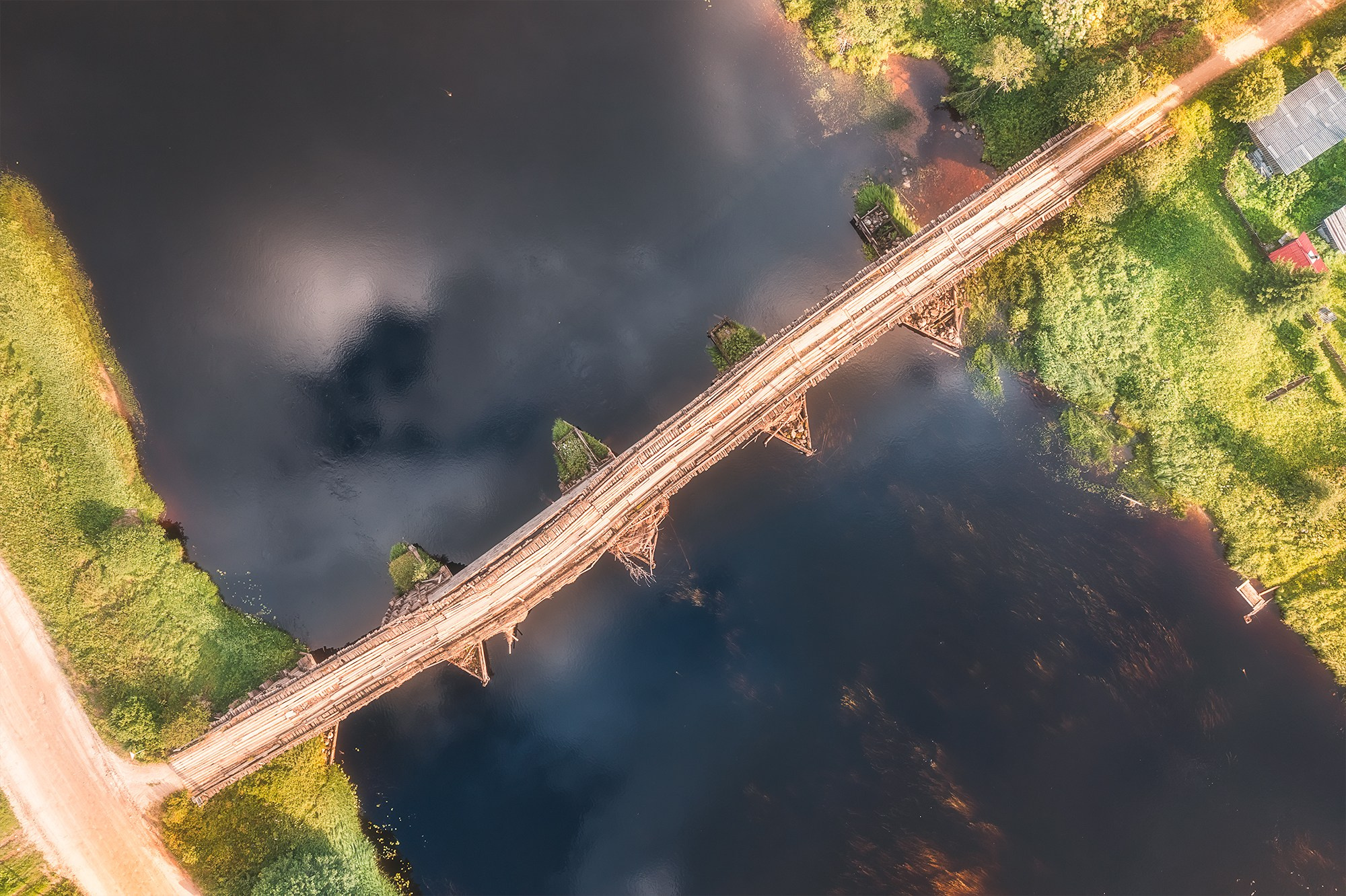 Кенозерье. Аэросъемка в Архангельске, Александр Ермолин