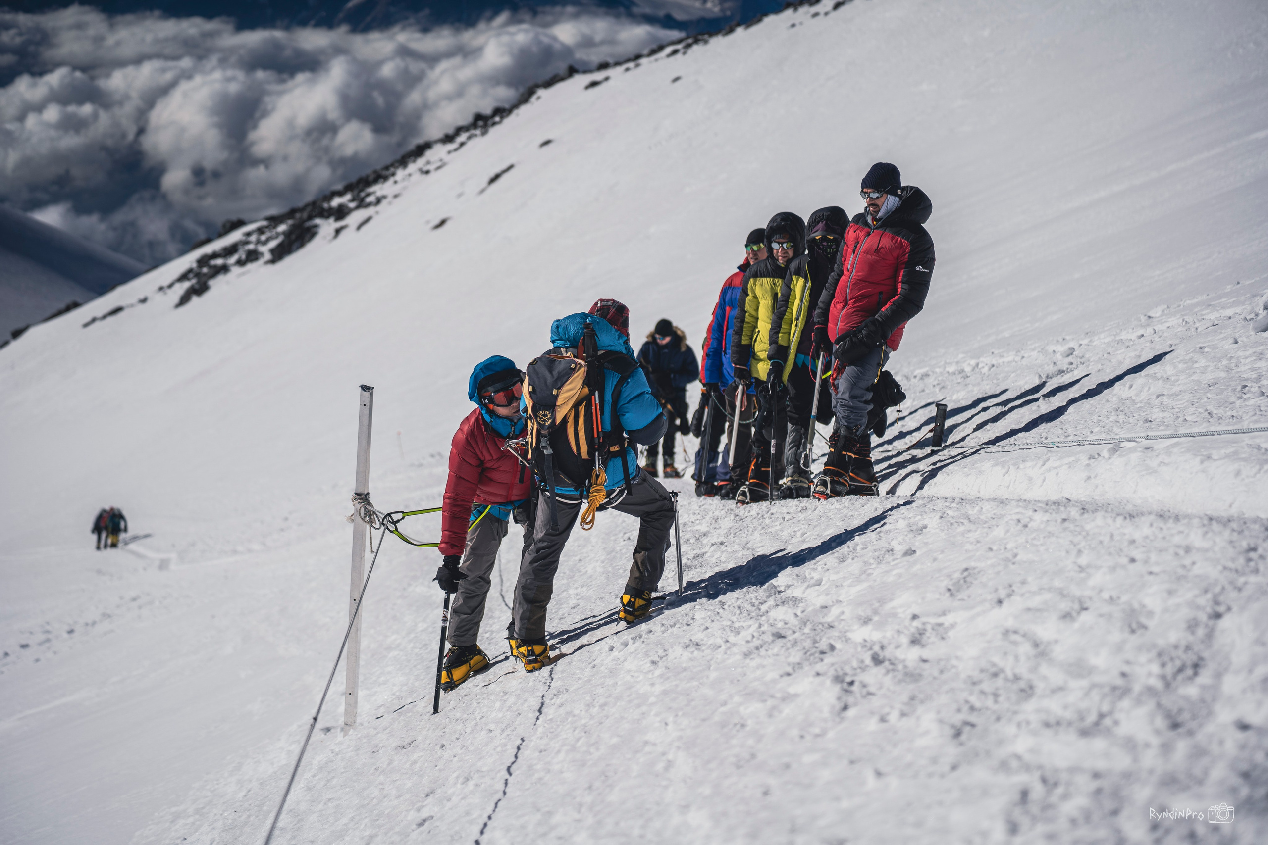 Восхождение на Эльбрус 26 августа 2023 Стремление. Репортажный фотограф в Краснодаре Рындин Дмитрий