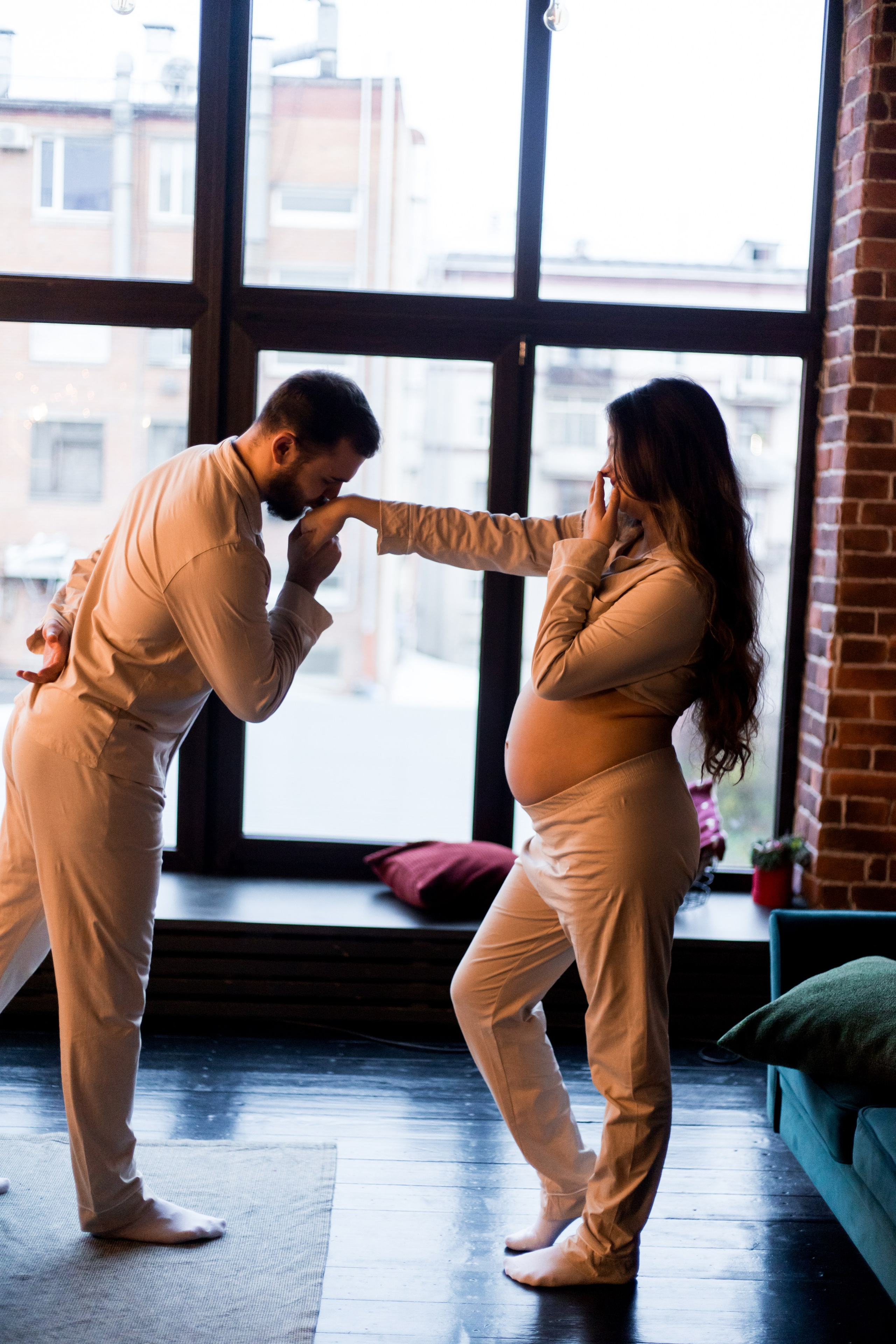 Новогодние Мира и Дима. Фотограф в Петербурге