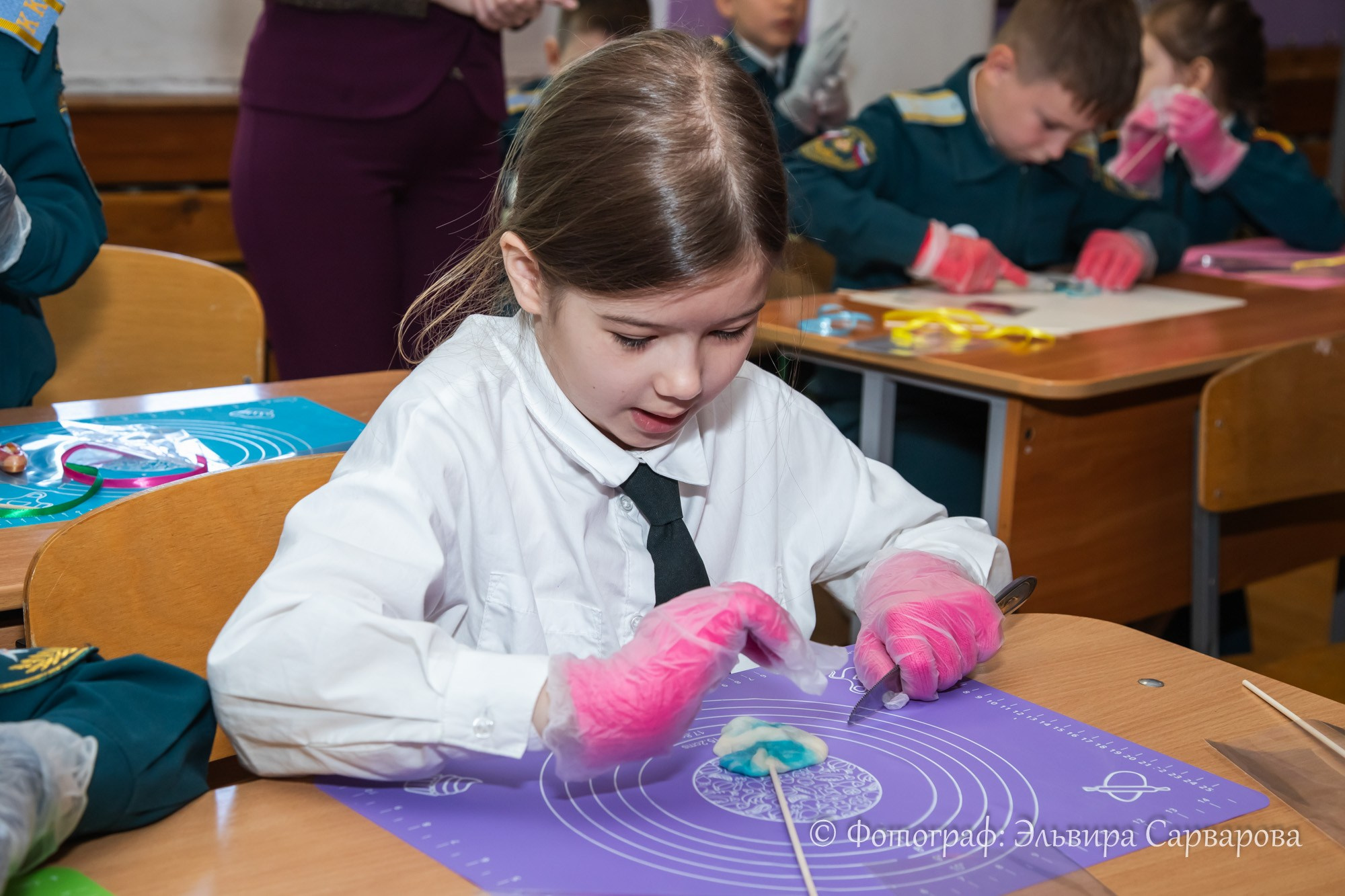 МК по карамели для ЦО 69. Репортажный Фотограф