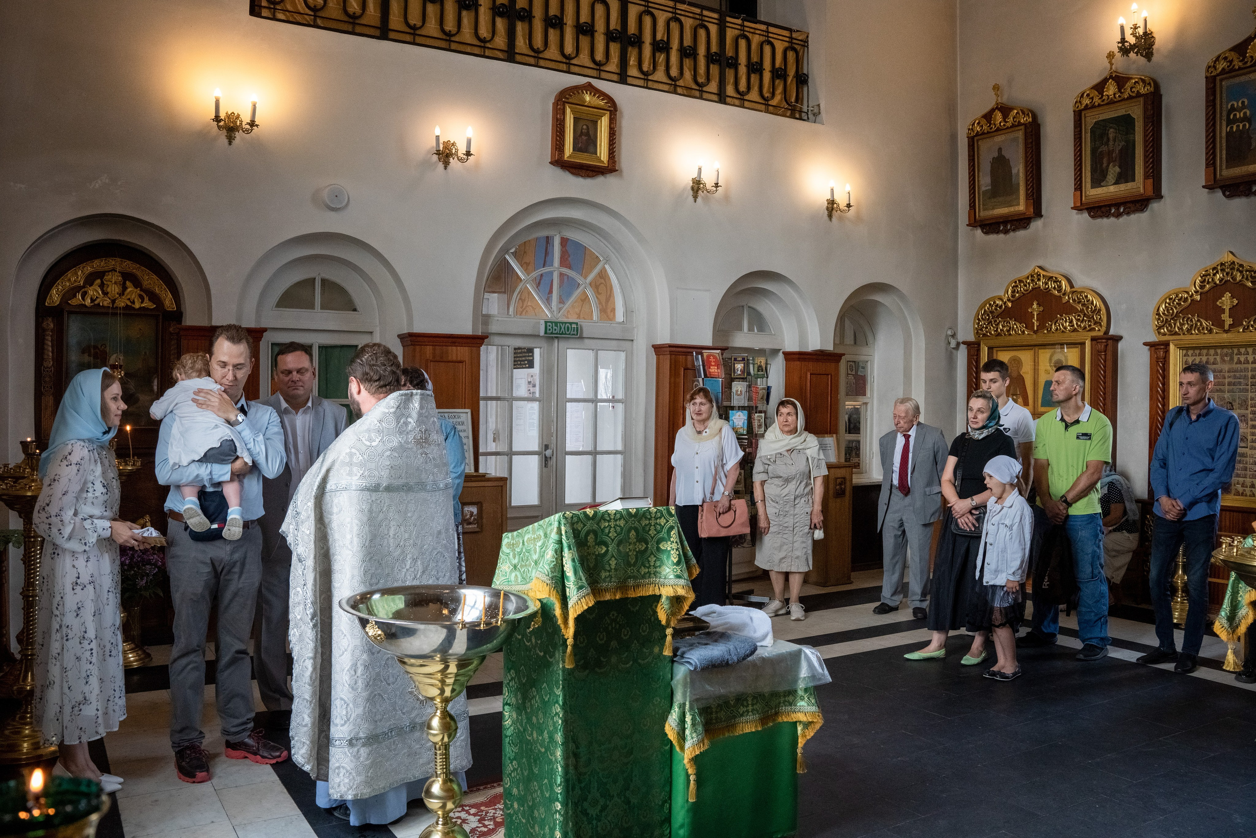 Крещение Анатолия. Студийный и портретный фотограф в САНКТ-ПЕТЕРБУРГЕИрина Махаон