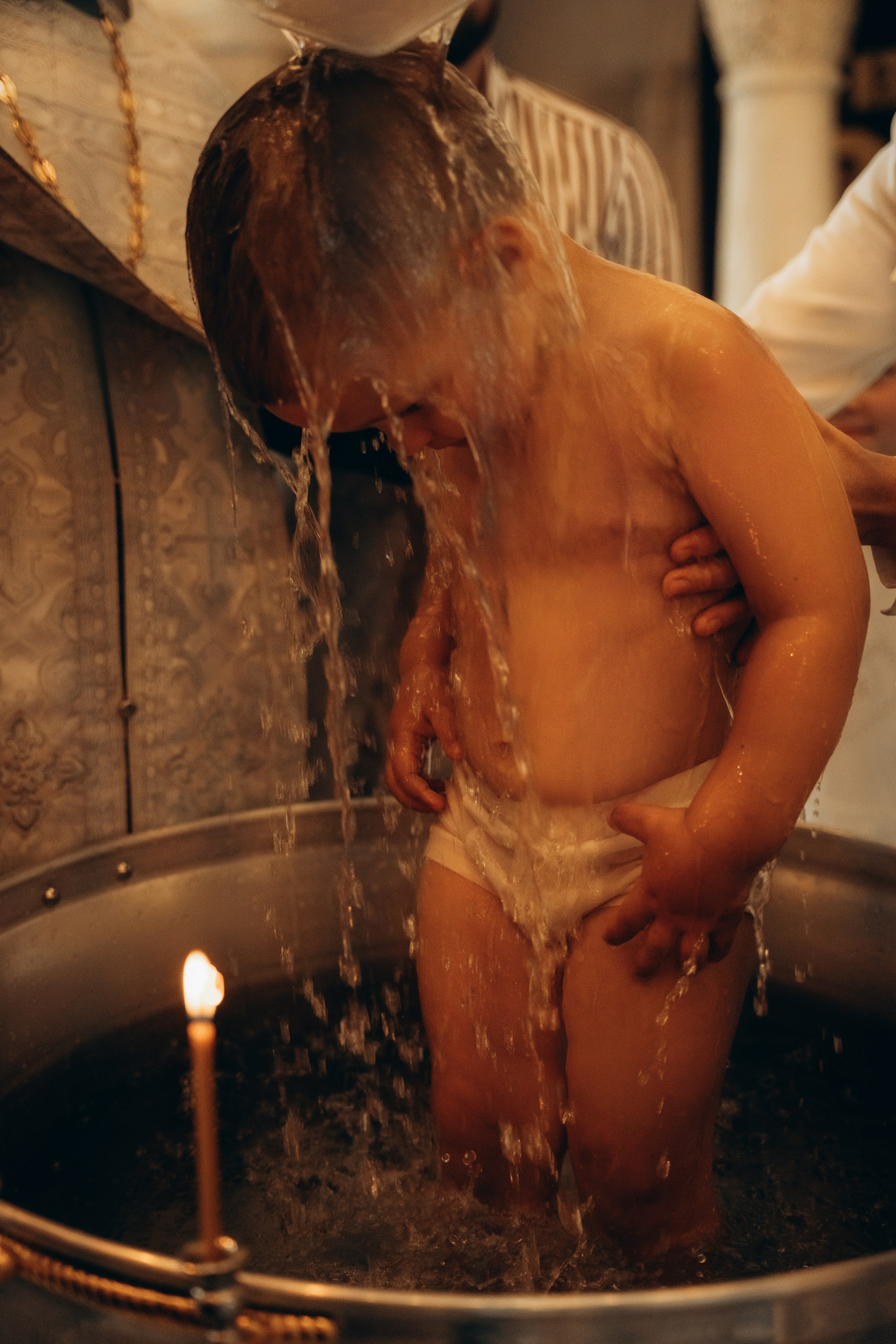 Крещение Настеньки и Максимки. Фотограф Мария Миллс | Минск