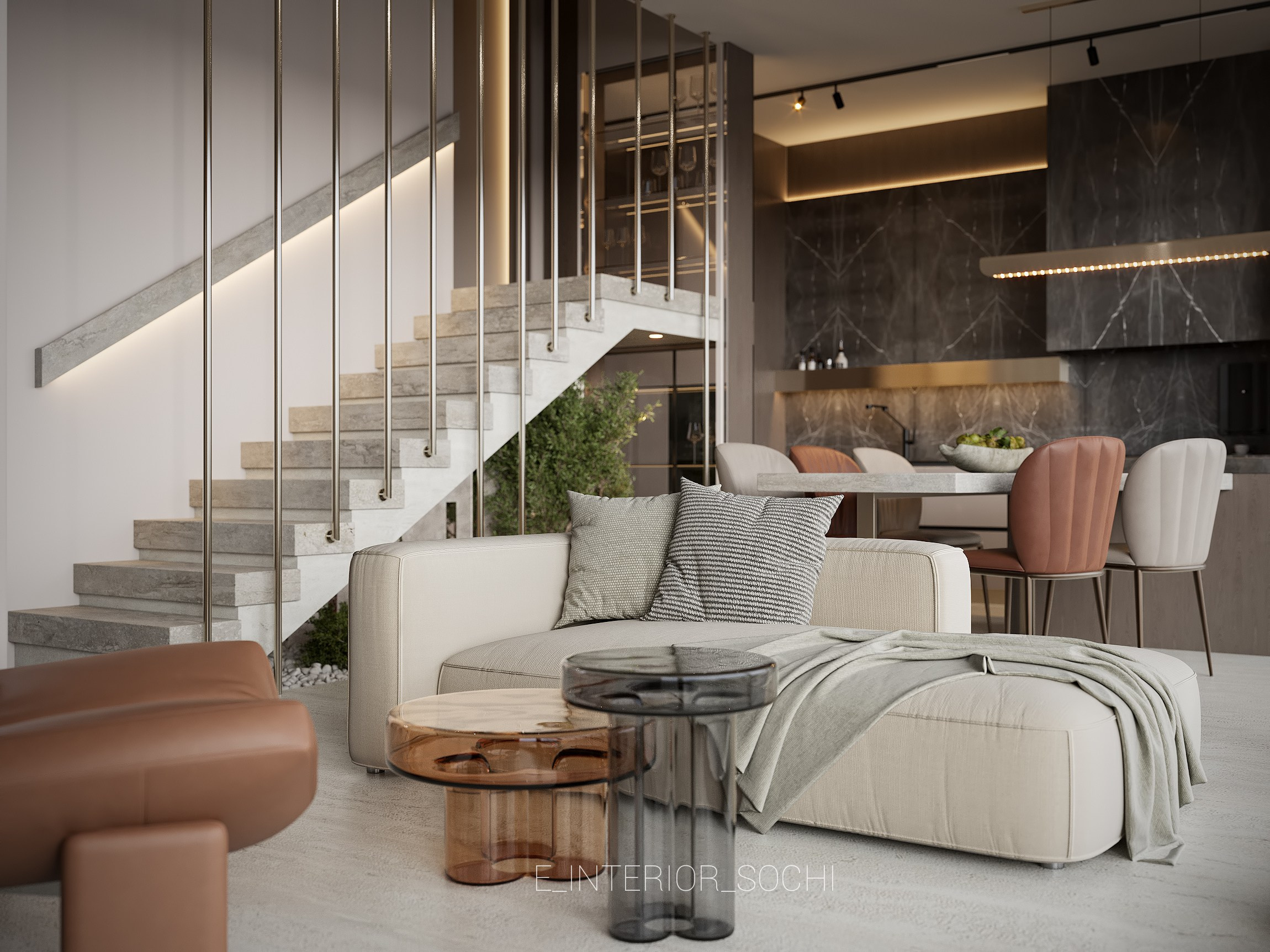 WINGSKY-STONEWOOD. Дизайн интерьера Евгения Тисленко